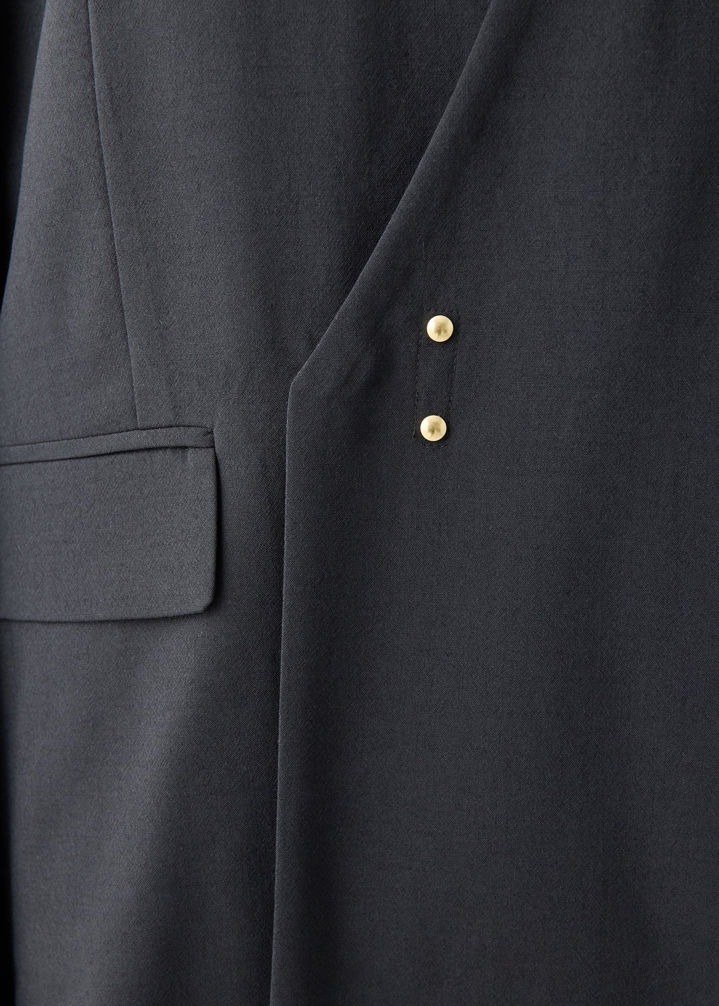 受注 2/80 Wool/jacket black【F015-04005】