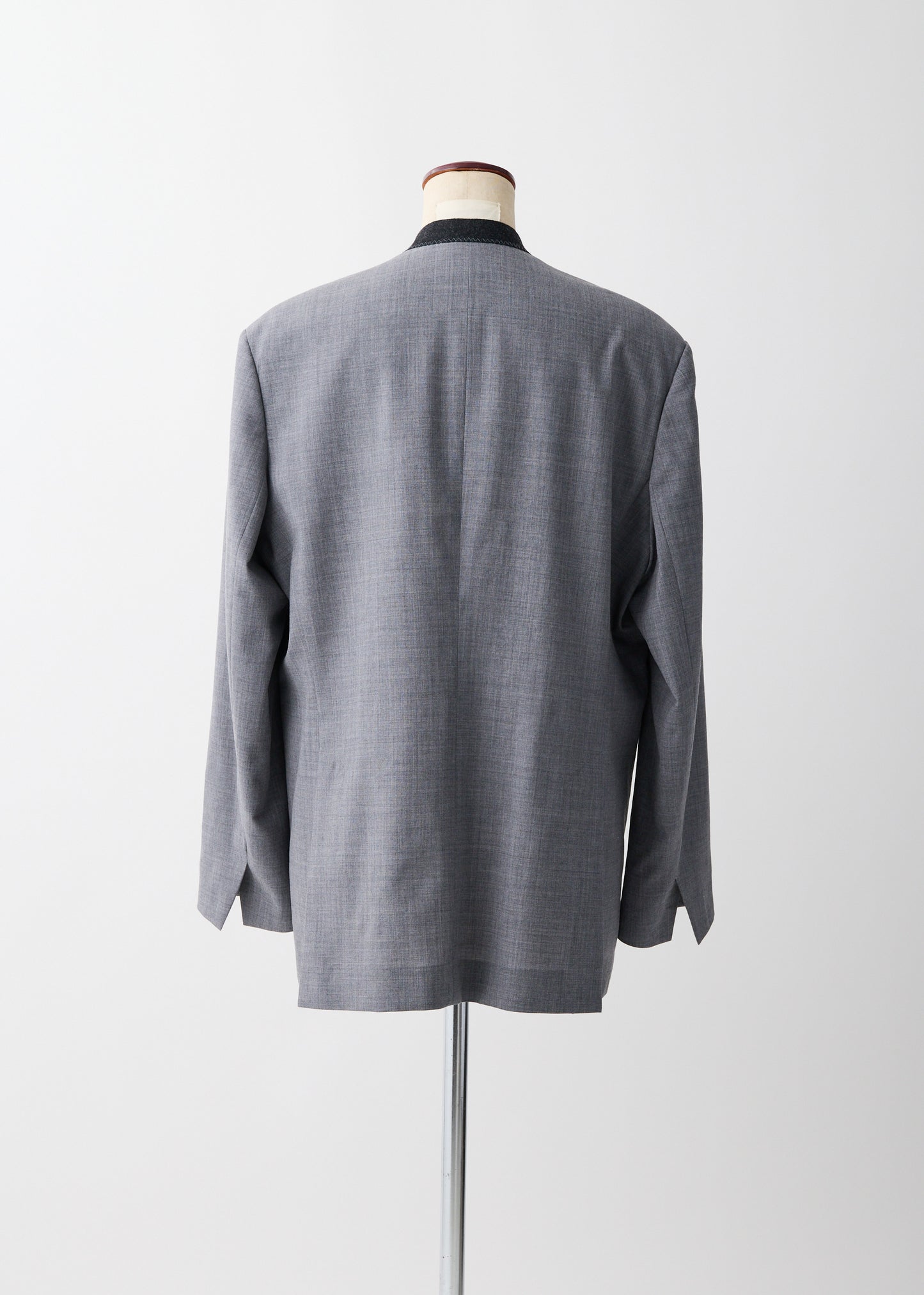 受注 2/80 Wool/jacket H-gray【F015-04005】