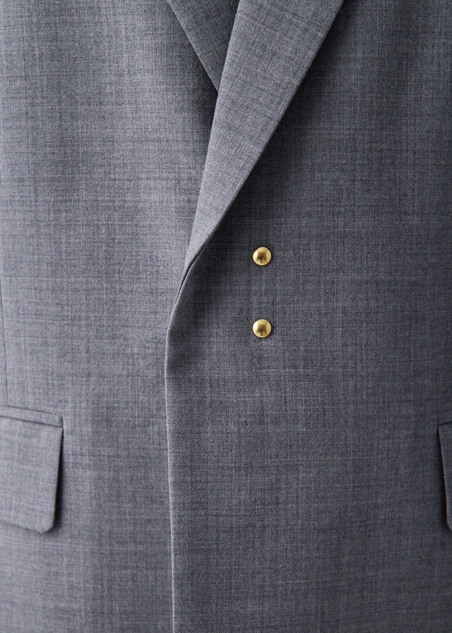 受注 2/80 Wool/vest H-gray【F015-03004】