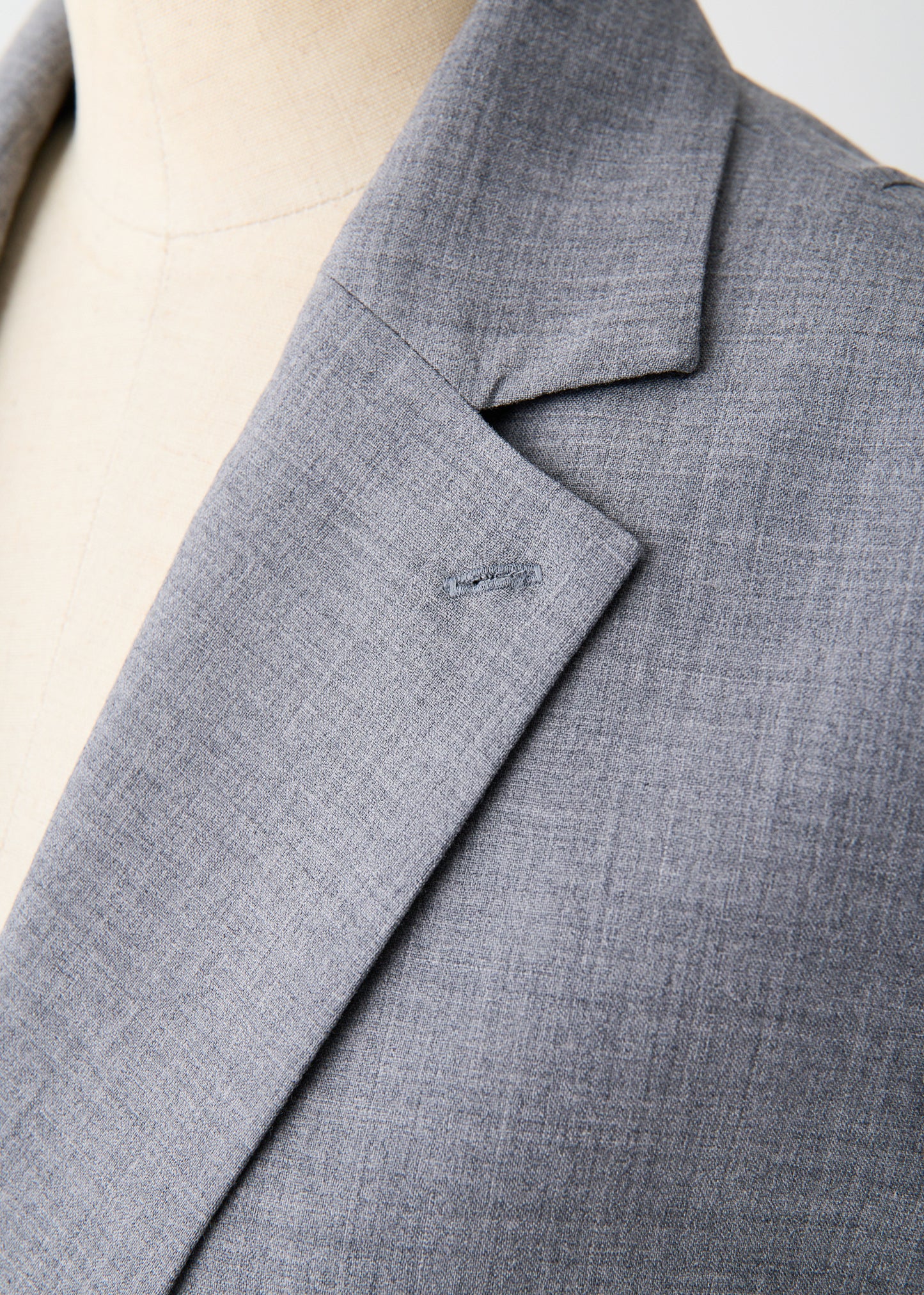 受注 2/80 Wool/vest H-gray【F015-03004】