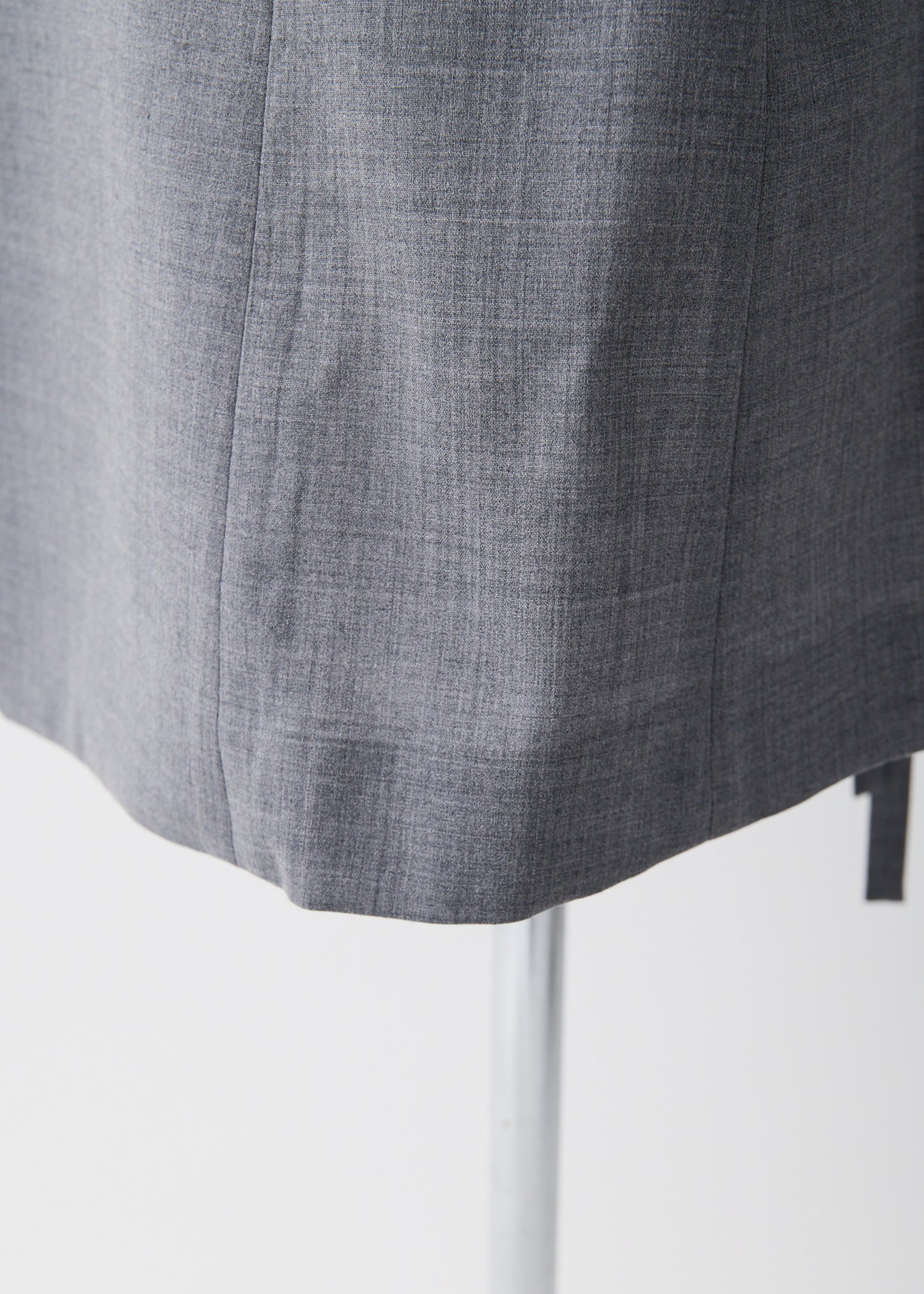 受注 2/80 Wool/vest H-gray【F015-03004】