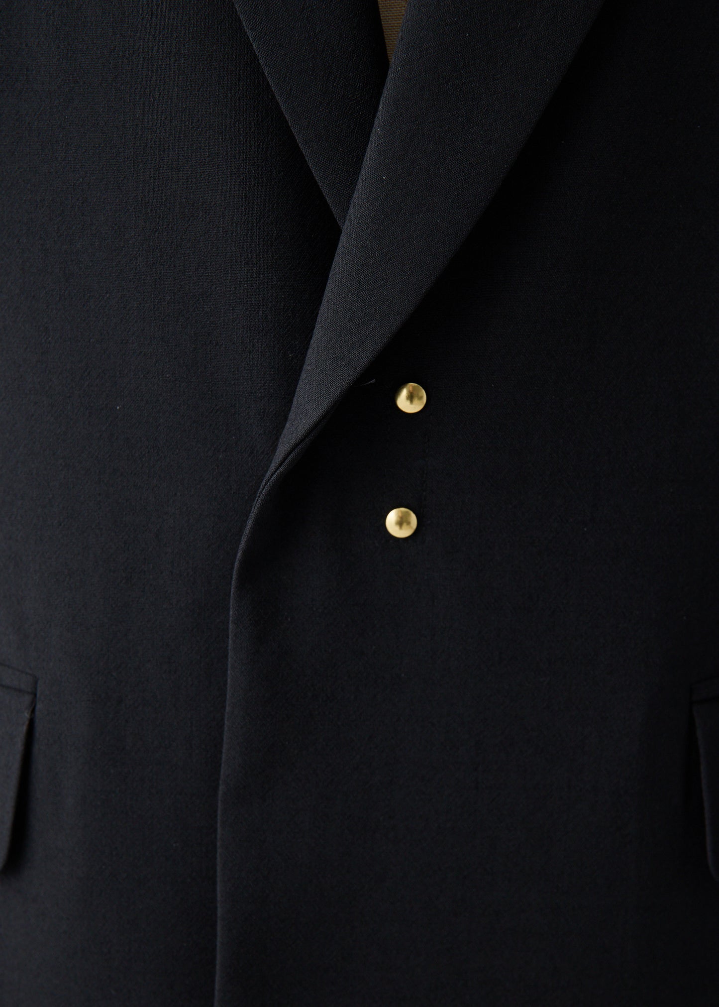 受注 2/80 Wool/vest black【F015-03004】