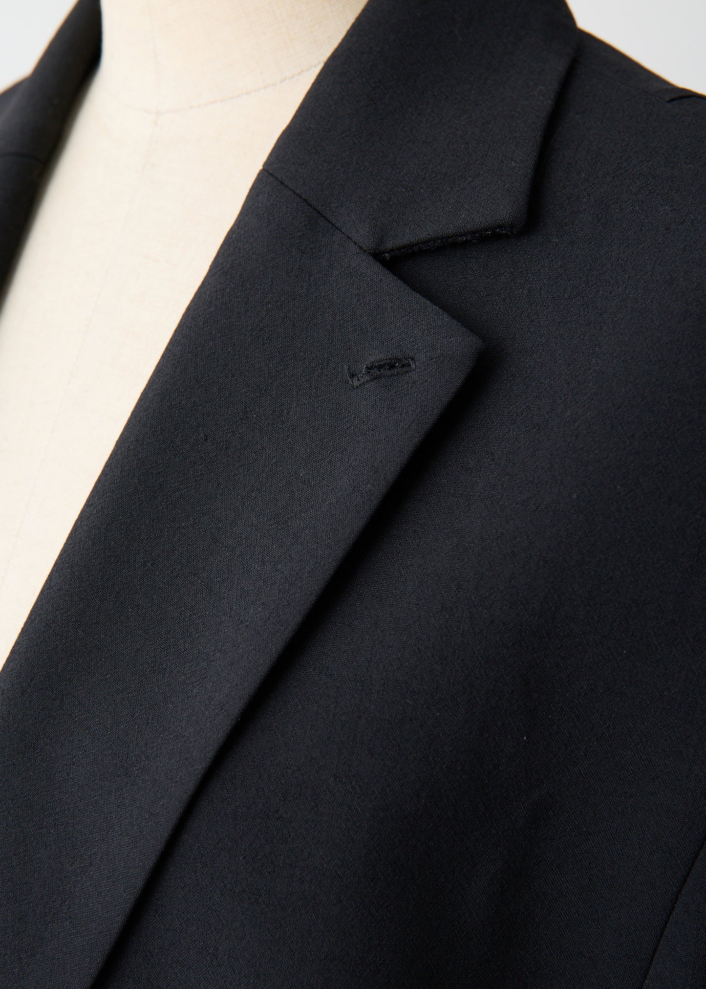 受注 2/80 Wool/vest black【F015-03004】