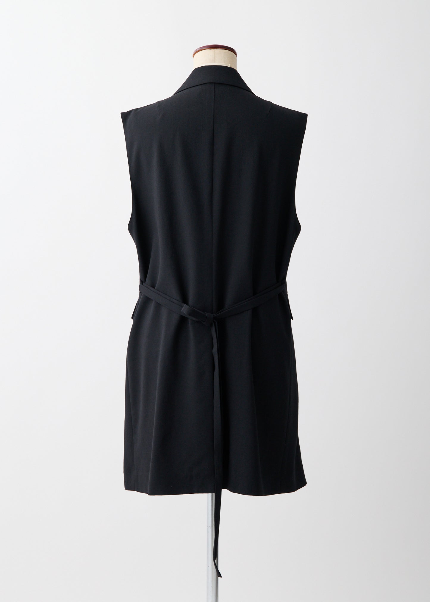 受注 2/80 Wool/vest black【F015-03004】