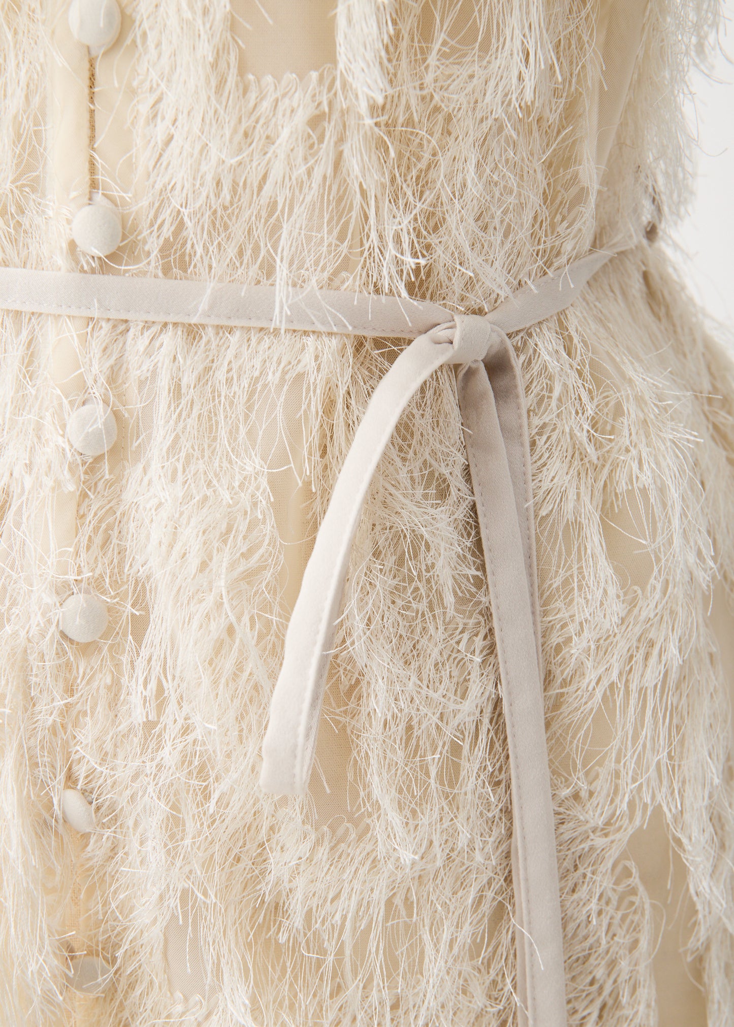 受注 JQ fringe/blouse écru【F015-08021】
