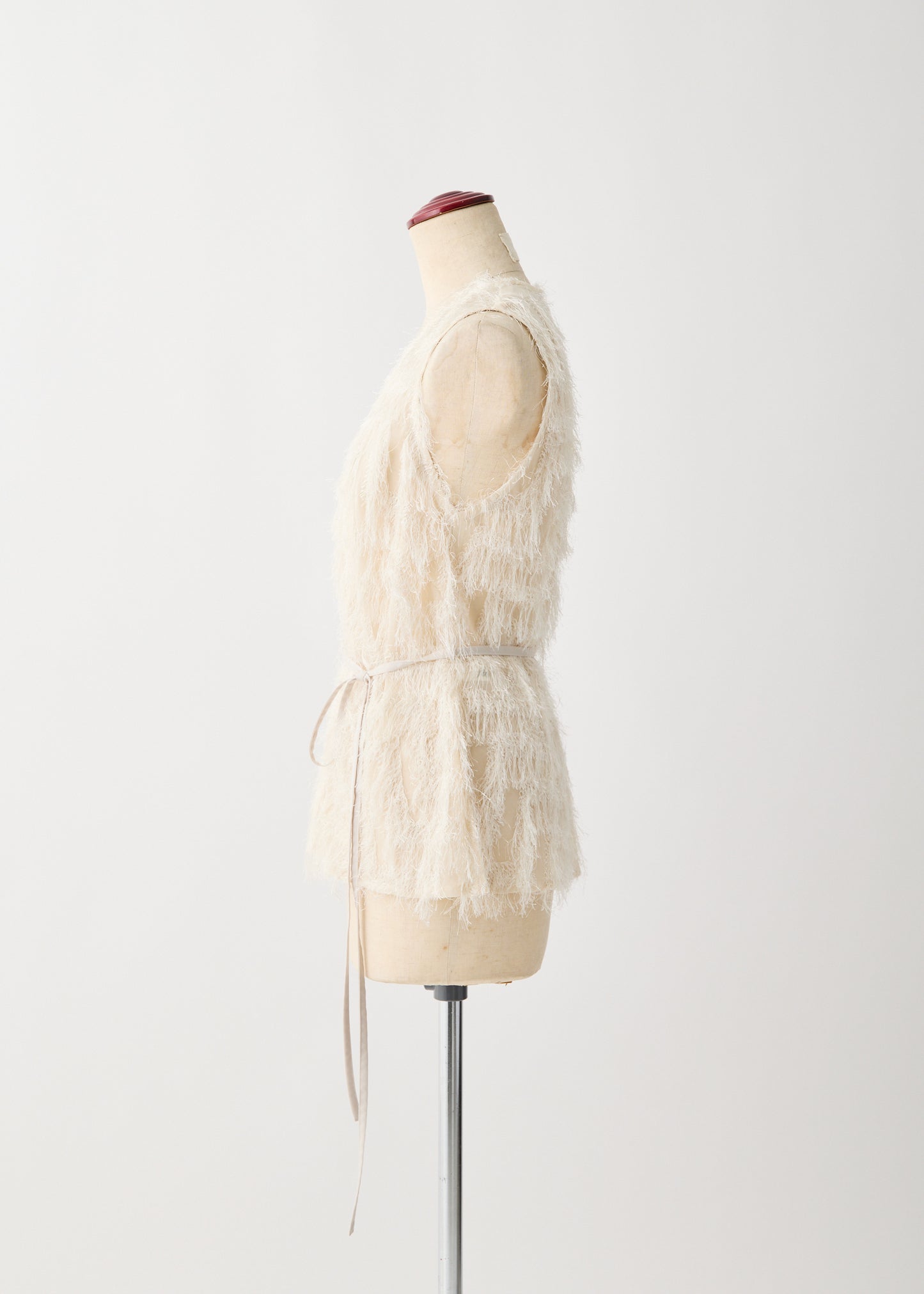 受注 JQ fringe/blouse écru【F015-08021】