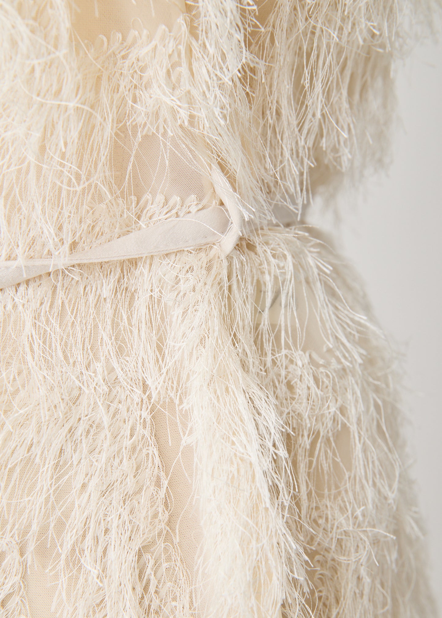 受注 JQ fringe/blouse écru【F015-08021】