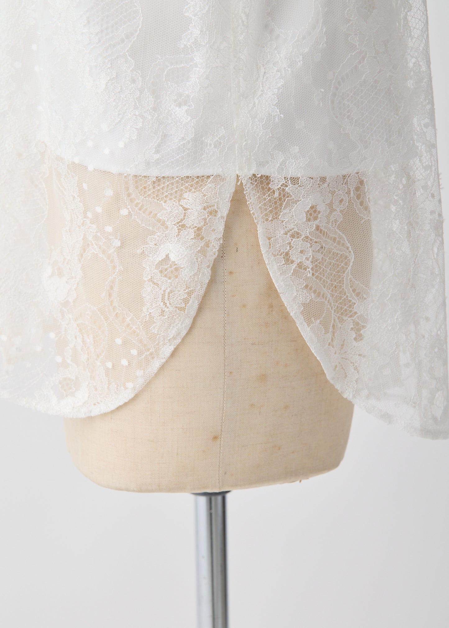 受注 Lace/blouse white【F015-08017】