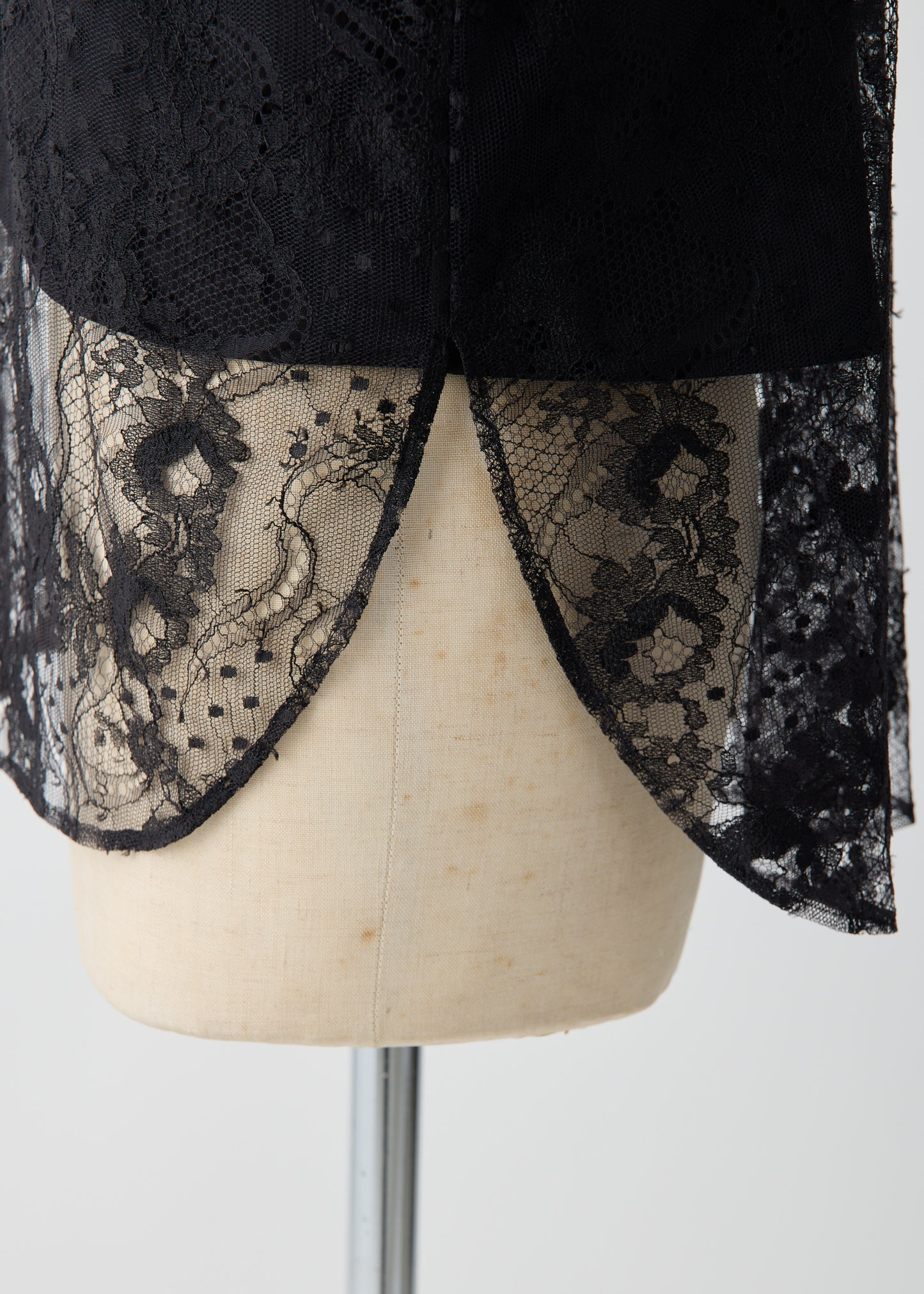 受注 Lace/blouse black【F015-08017】