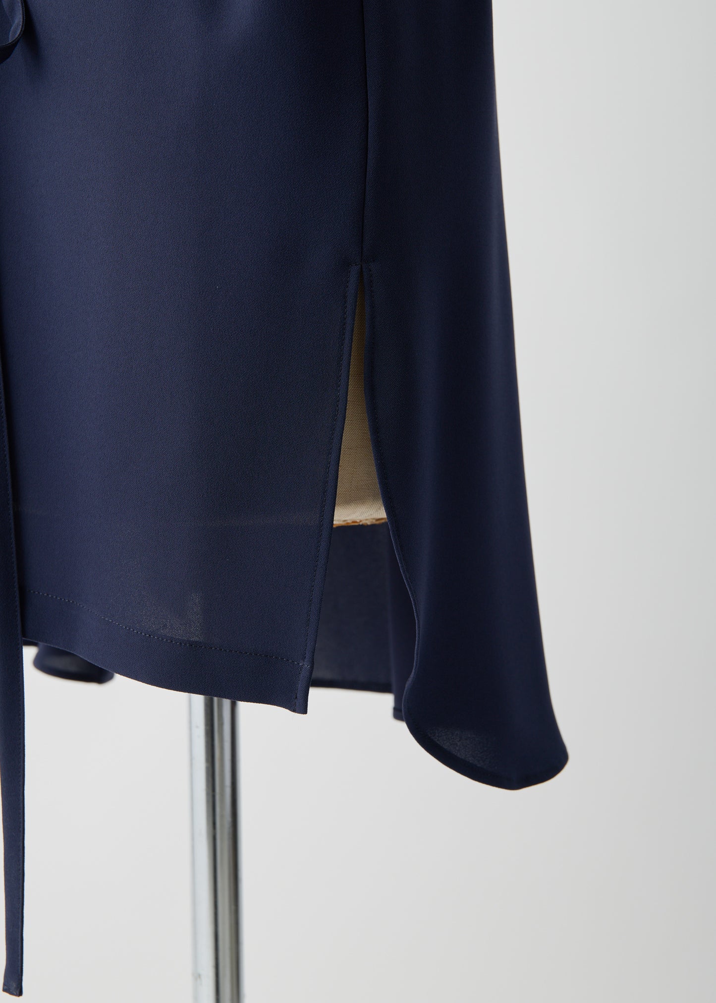 受注 Stretch Twill (Spiraea)/blouse navy・black【F015-08013】