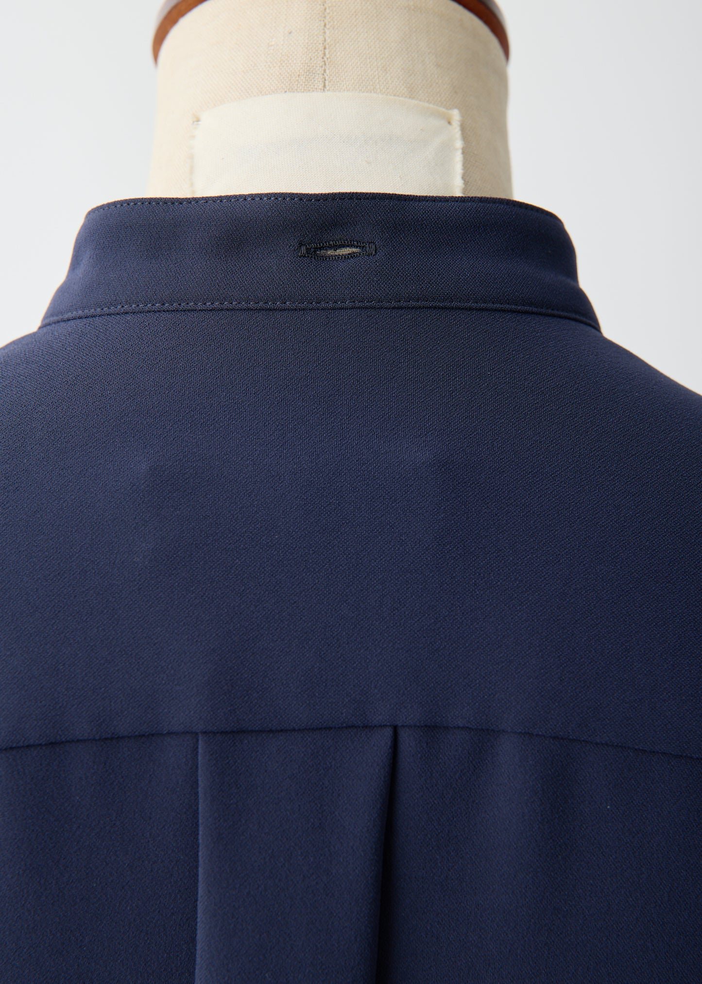 受注 Stretch Twill (Spiraea)/blouse navy・black【F015-08013】