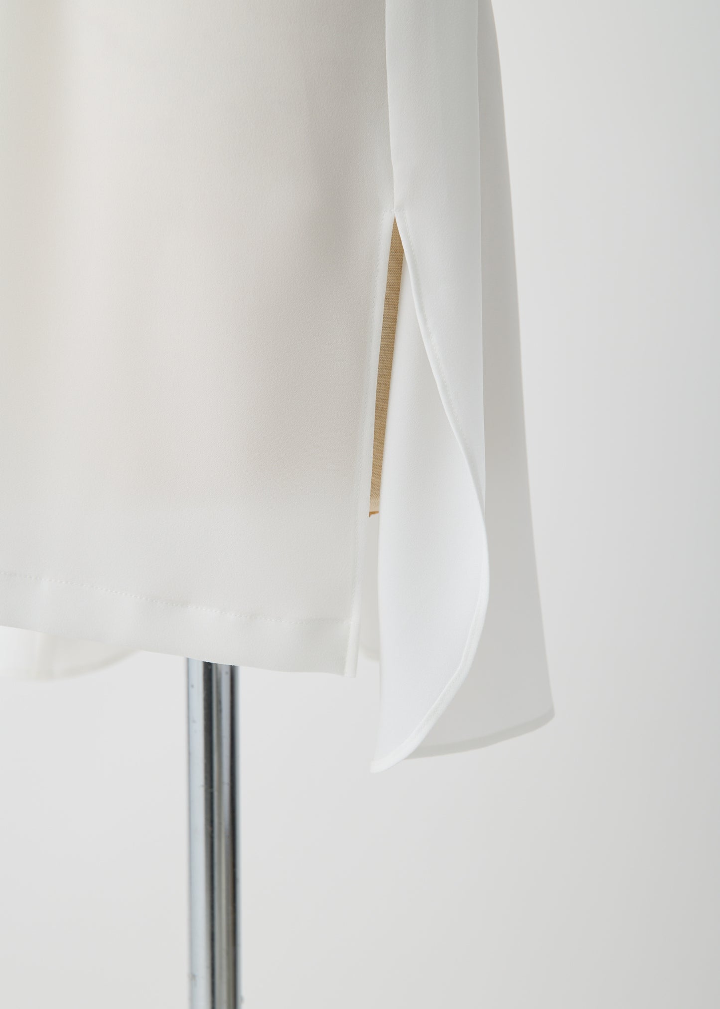 受注 Stretch Twill (Spiraea)/blouse white【F015-08013】