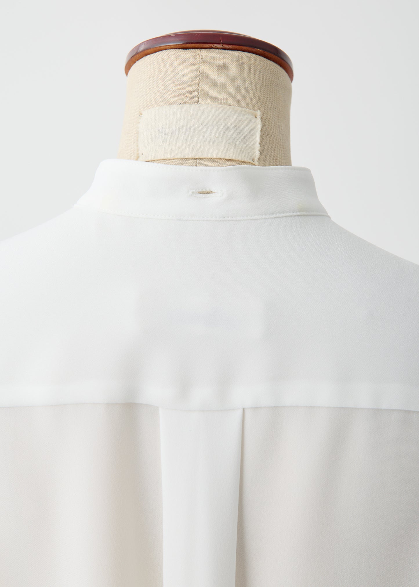 受注 Stretch Twill (Spiraea)/blouse white【F015-08013】