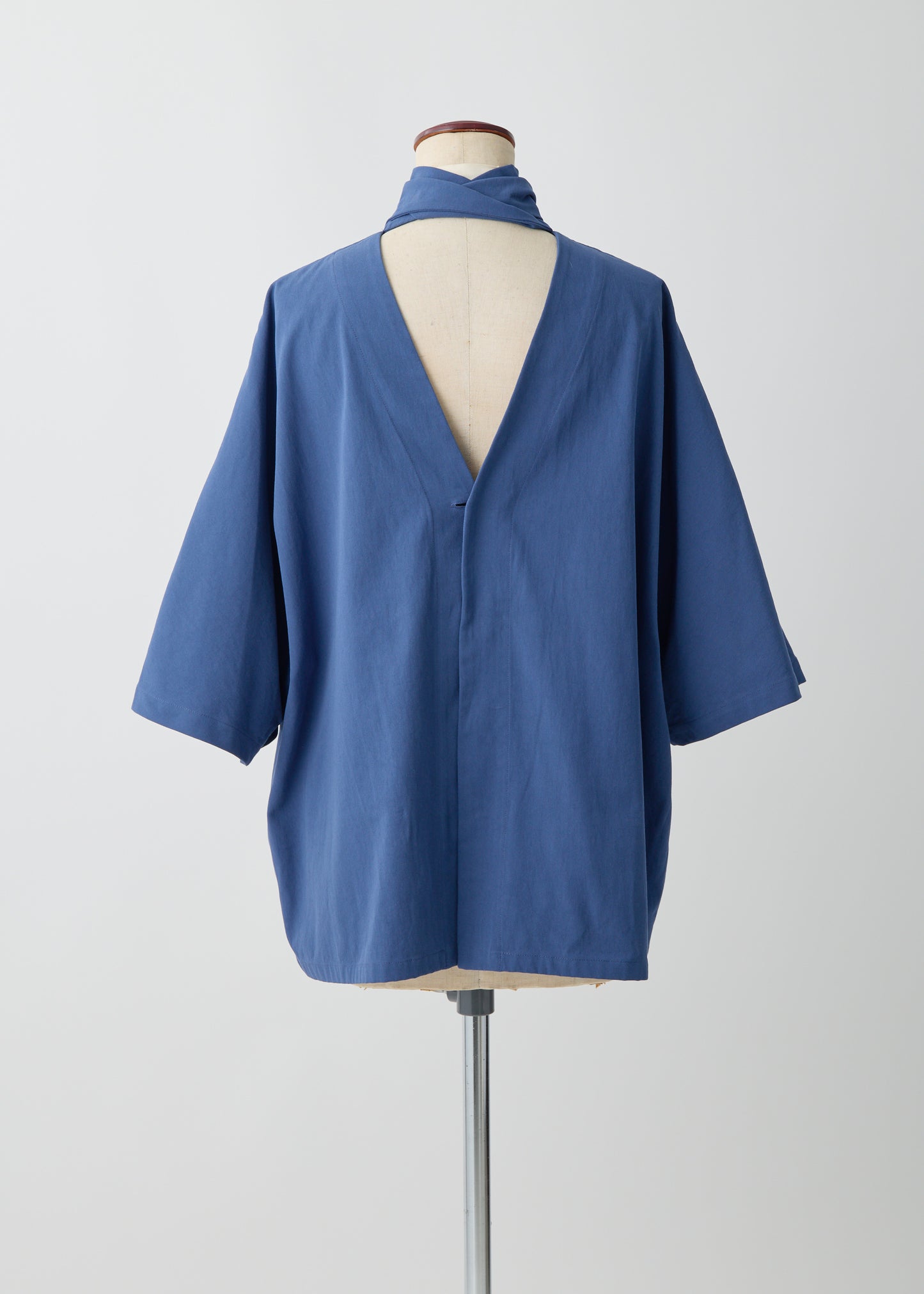 受注 Organic Field/blouse white・ blue・navy・black【F015-08023】