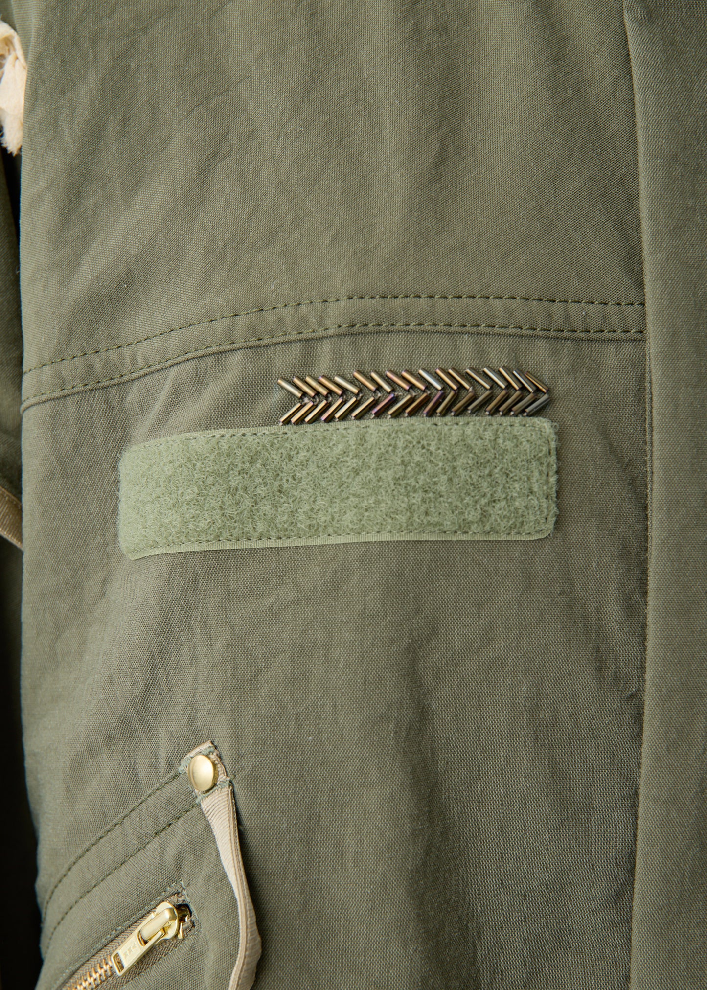受注 Nomadic Bloom(Waterproof)/jacket olive・black【F015-04001】