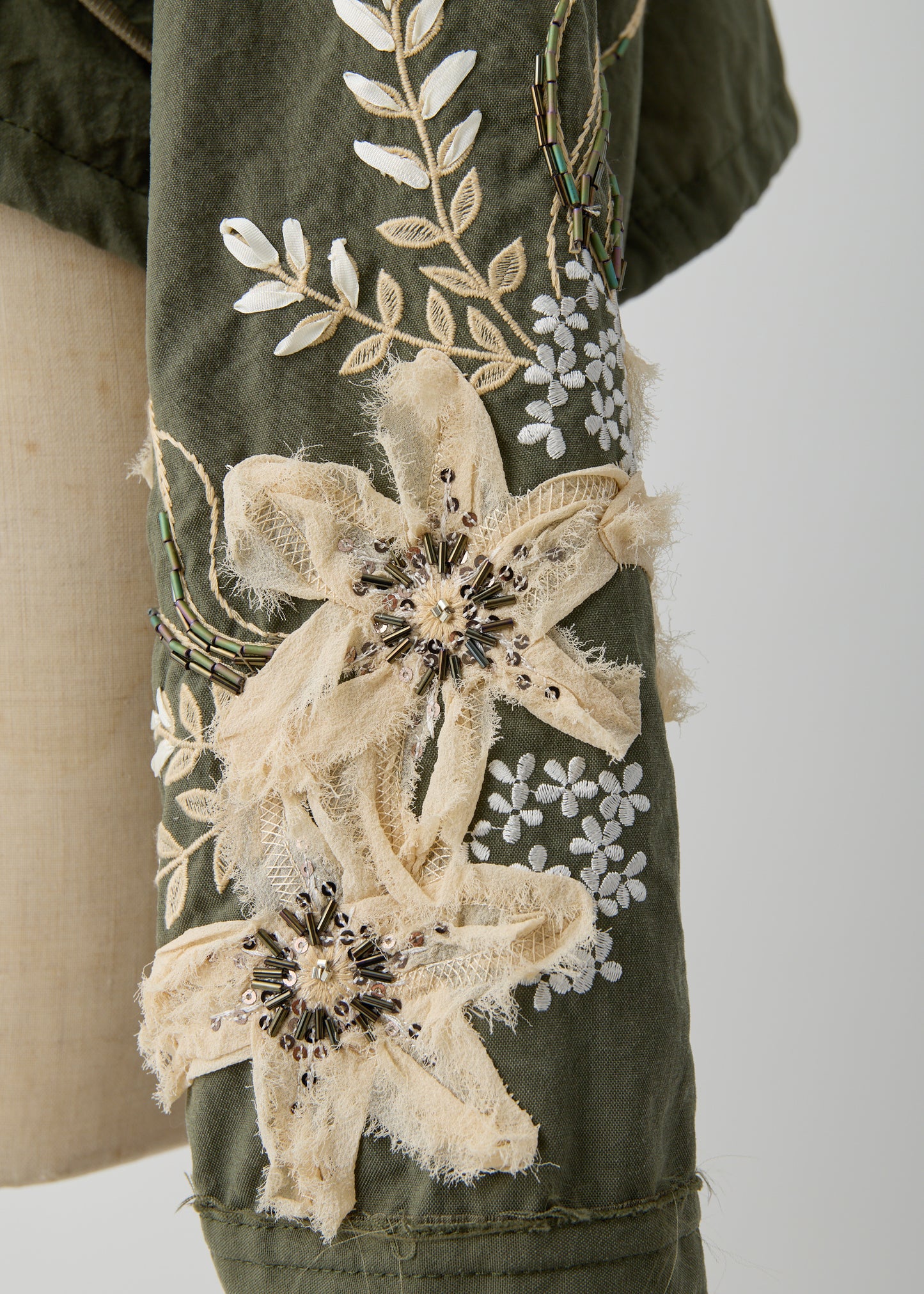 受注 Nomadic Bloom(Waterproof)/jacket olive・black【F015-04001】