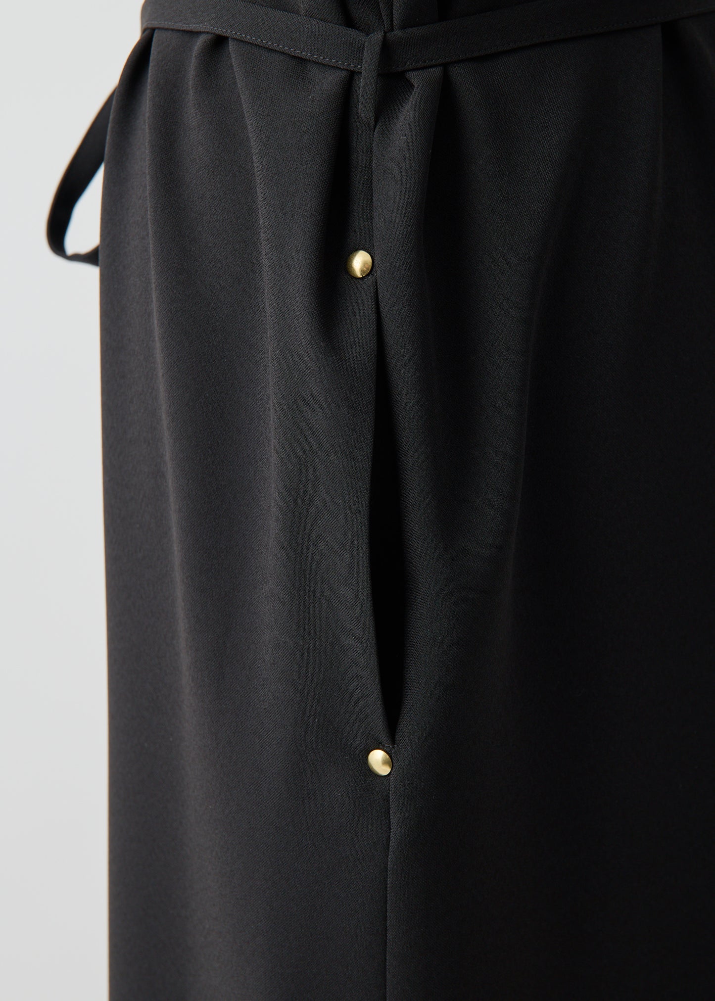 受注 Stretch Twill (Spiraea)/one-piece navy・black【F015-05011】