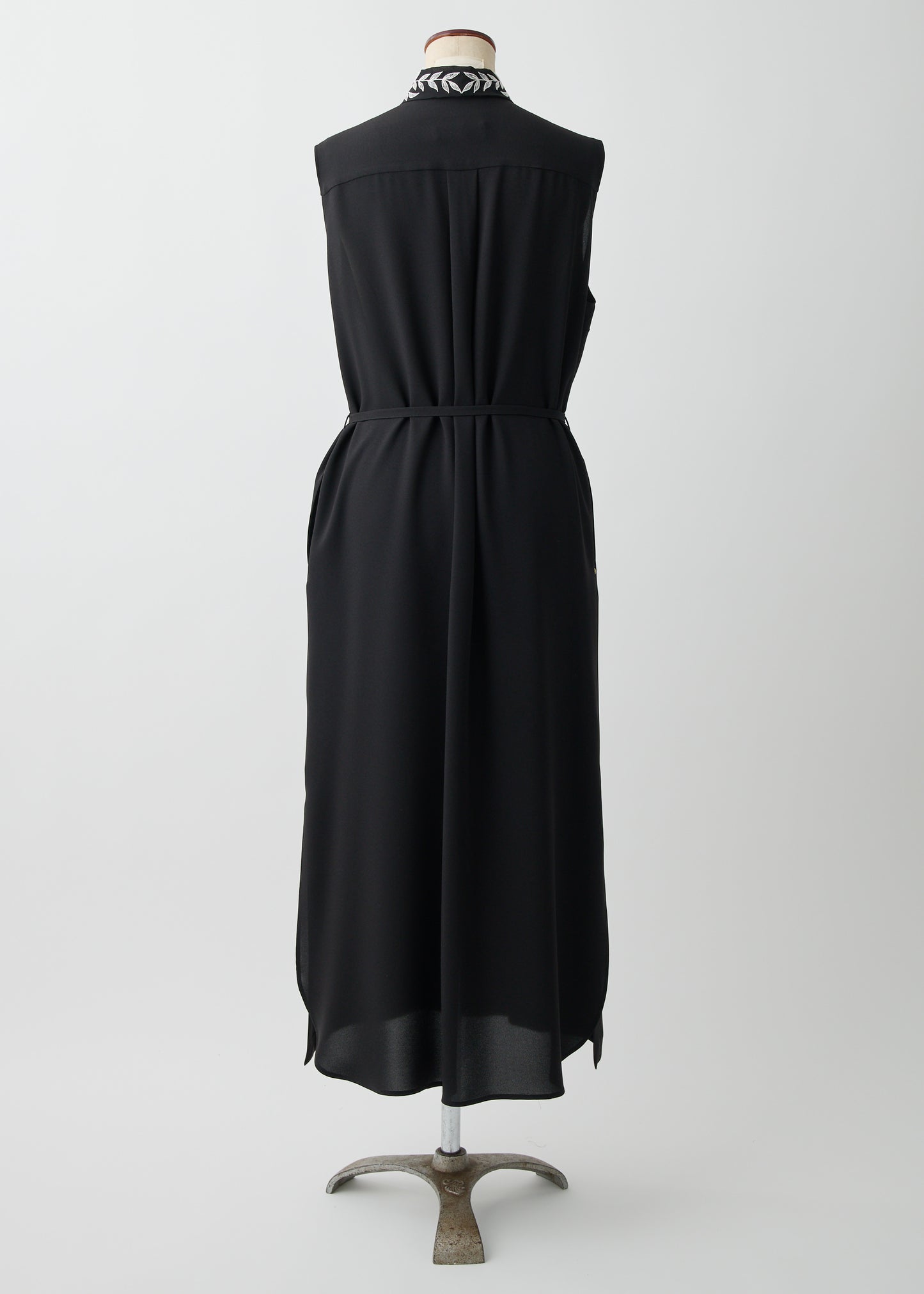受注 Stretch Twill (Spiraea)/one-piece navy・black【F015-05011】