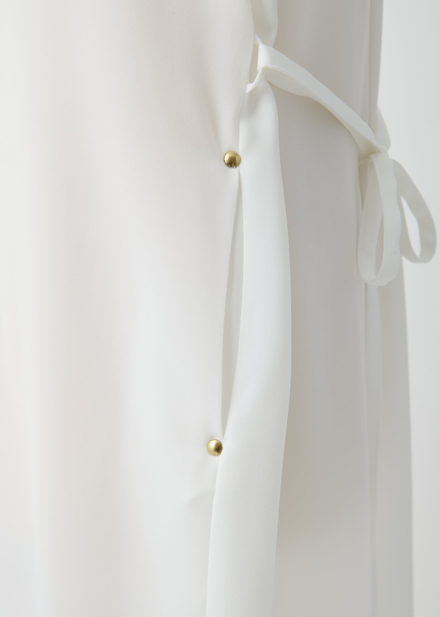 受注 Stretch Twill (Spiraea)/one-piece white【F015-05011】