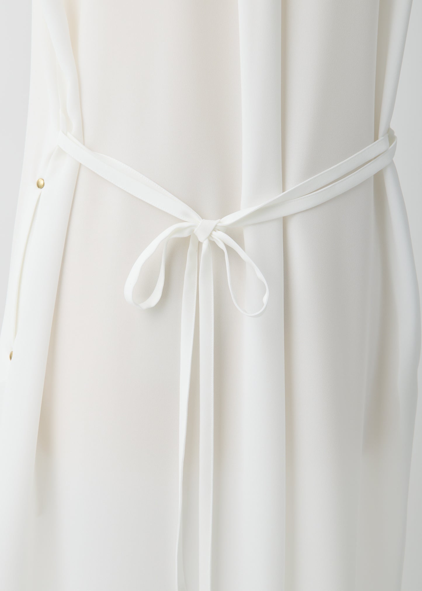 受注 Stretch Twill (Spiraea)/one-piece white【F015-05011】