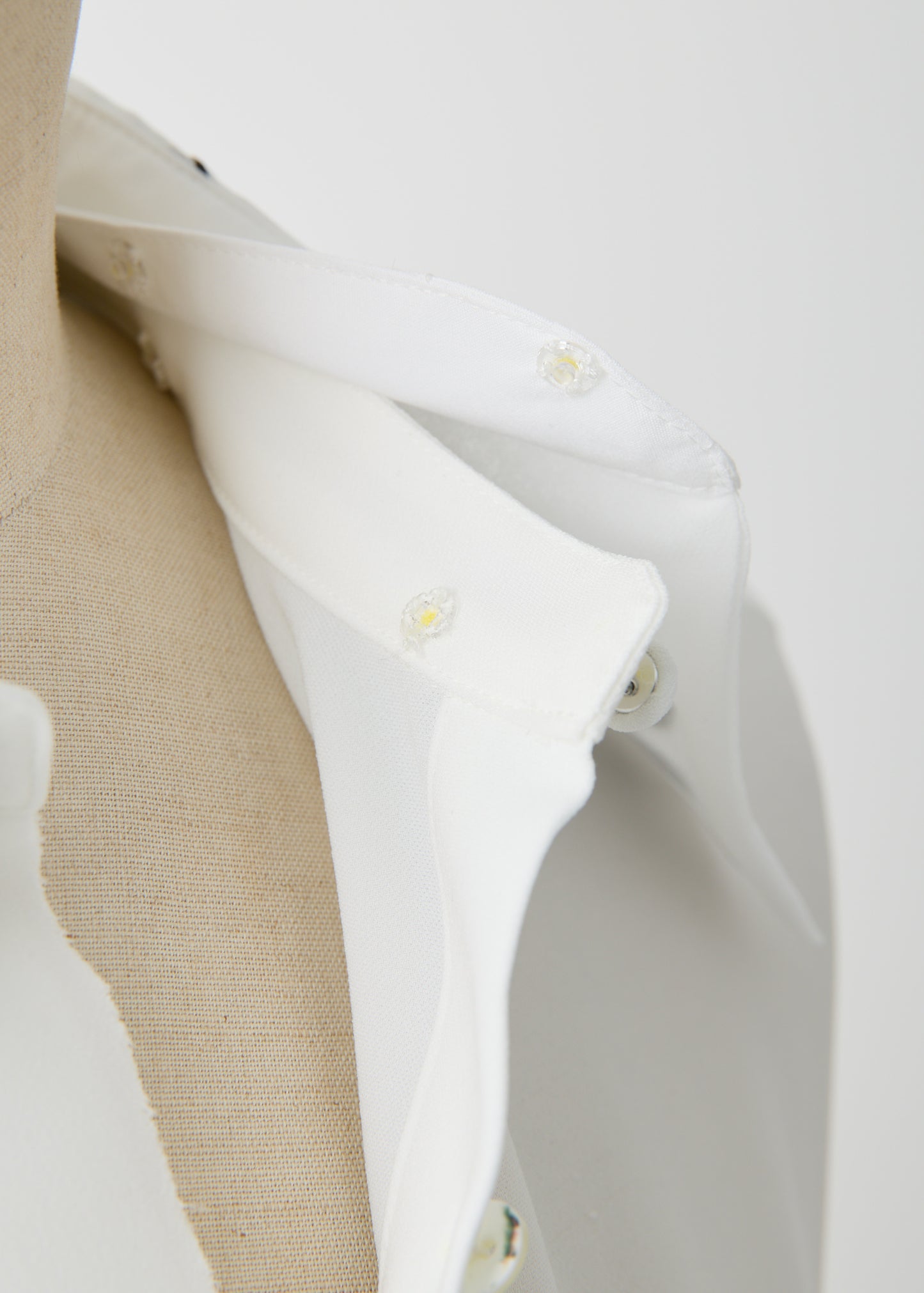 受注 Stretch Twill (Spiraea)/one-piece white【F015-05011】
