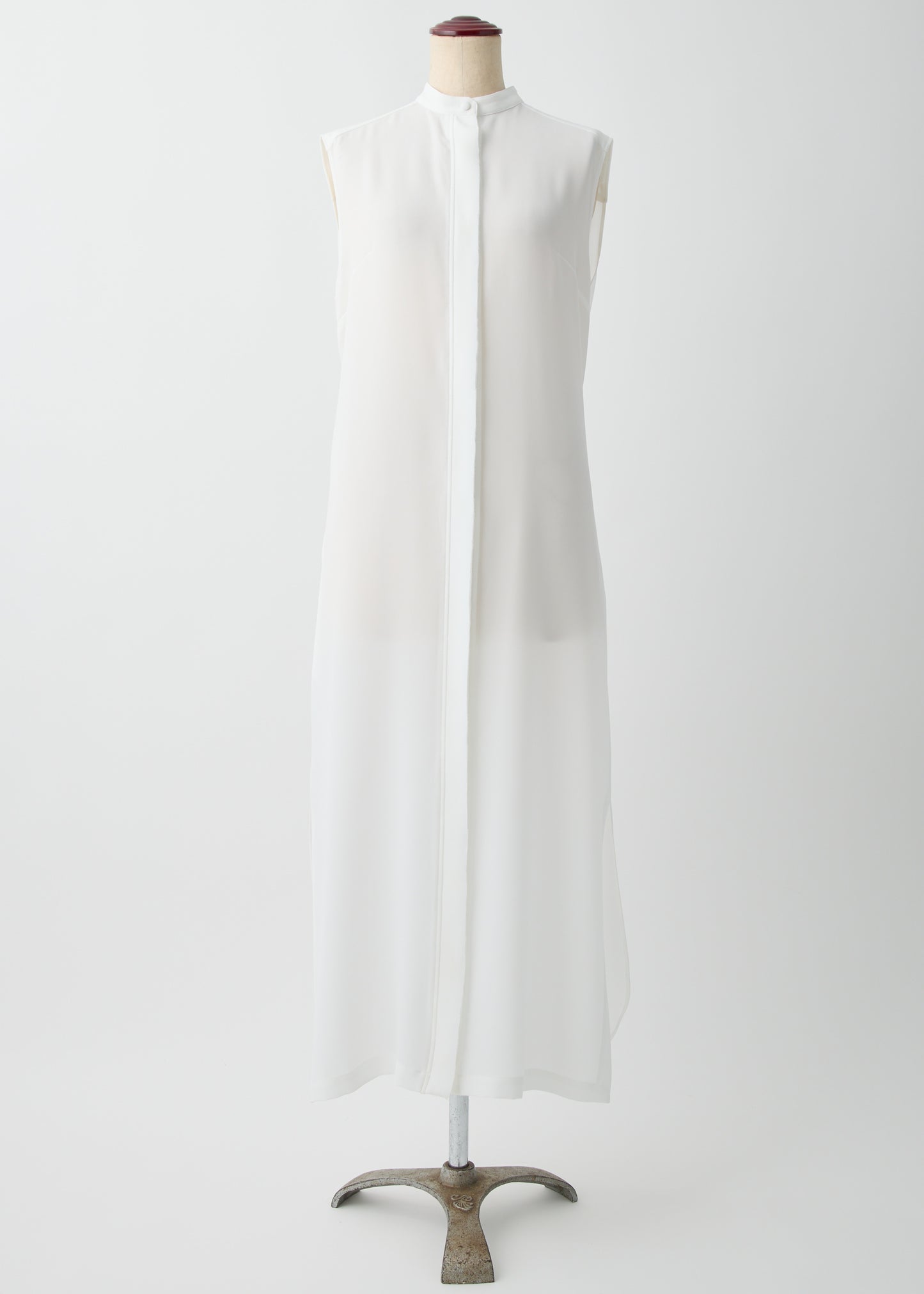 受注 Stretch Twill (Spiraea)/one-piece white【F015-05011】