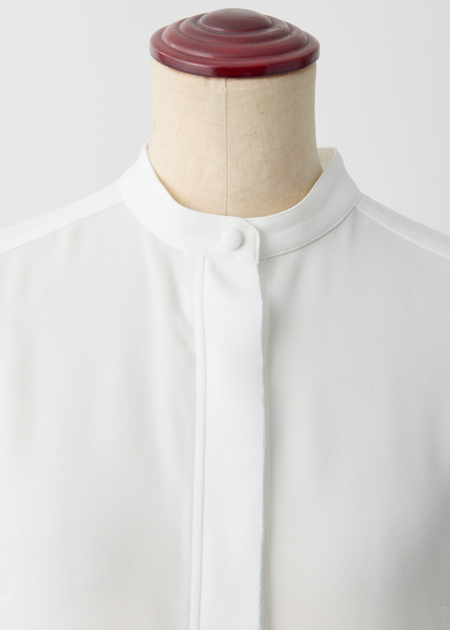 受注 Stretch Twill (Spiraea)/one-piece white【F015-05011】