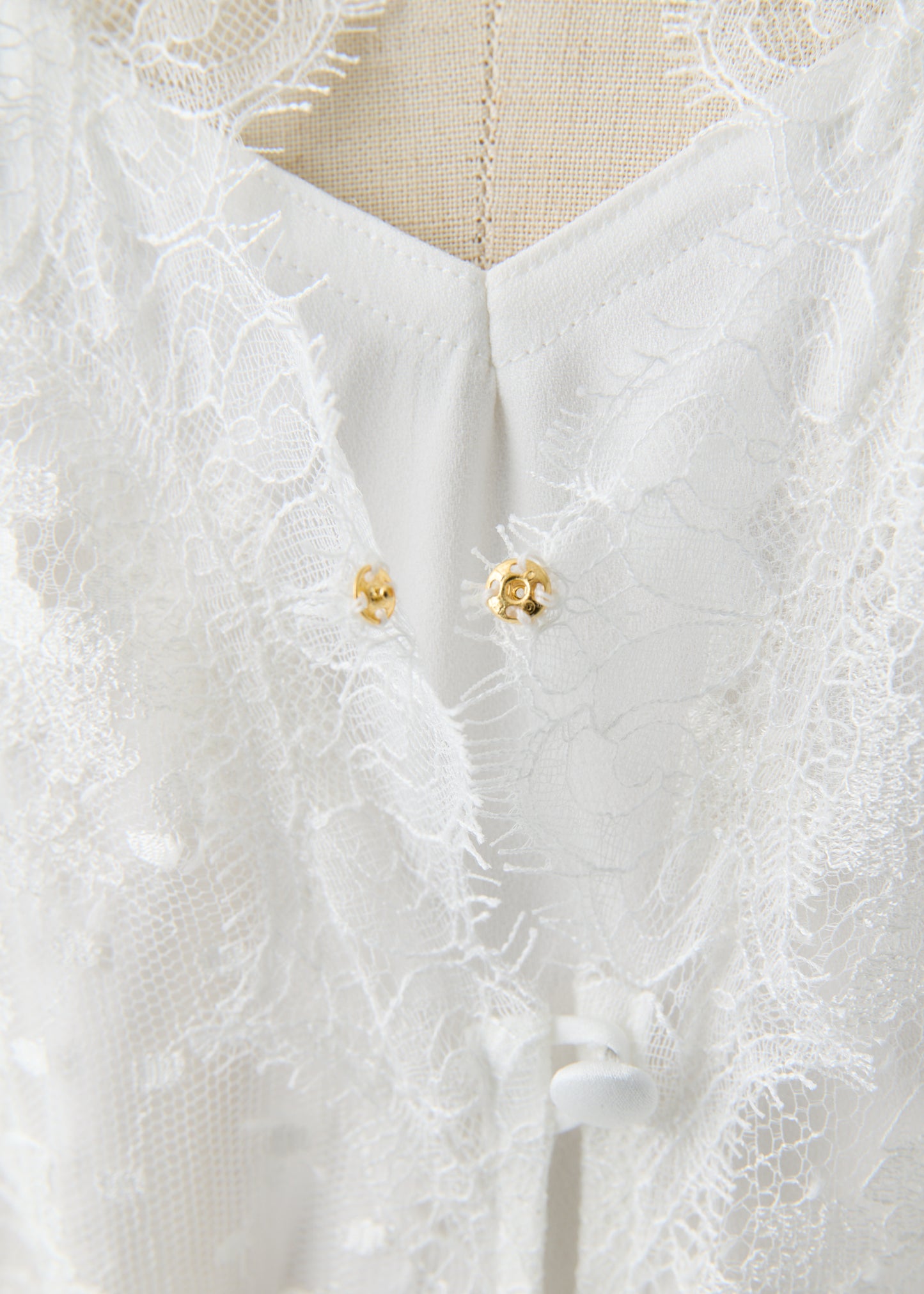 受注 Lace/one-piece white【F015-05018】