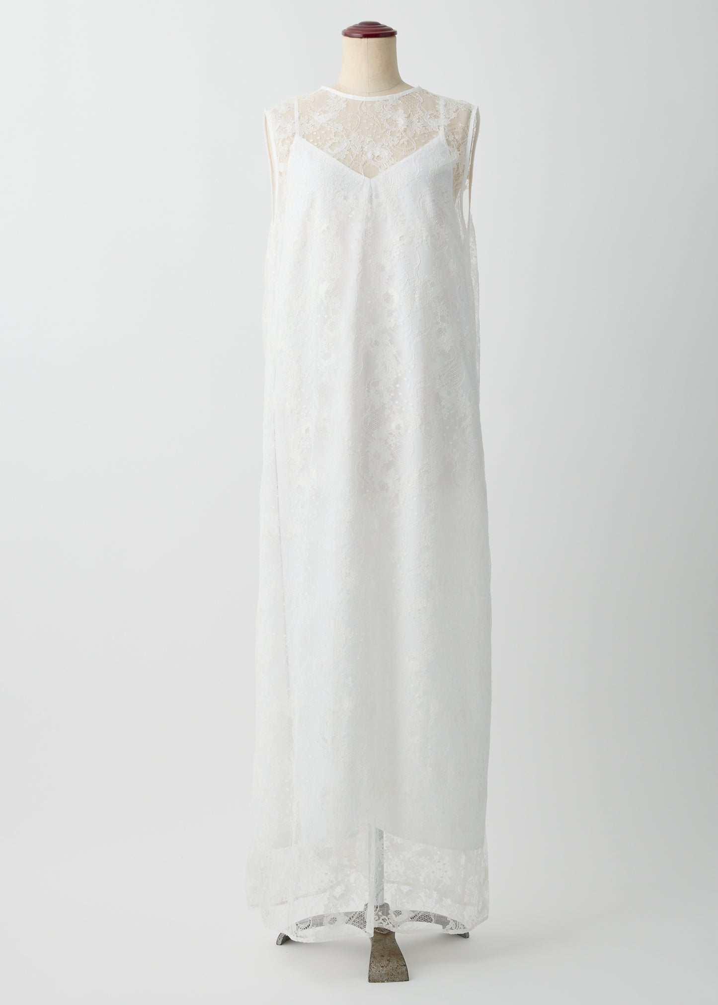受注 Lace/one-piece white【F015-05018】