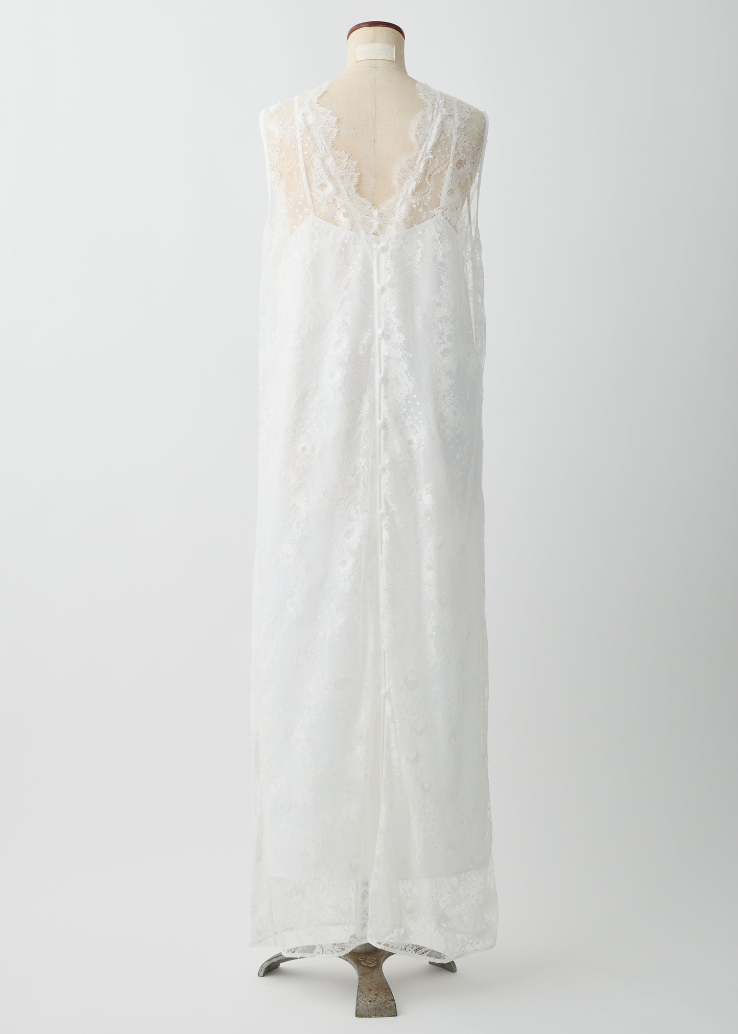 受注 Lace/one-piece white【F015-05018】
