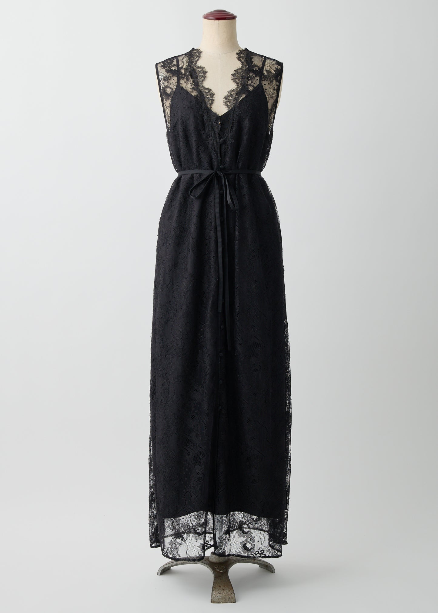 受注 Lace/one-piece black【F015-05018】