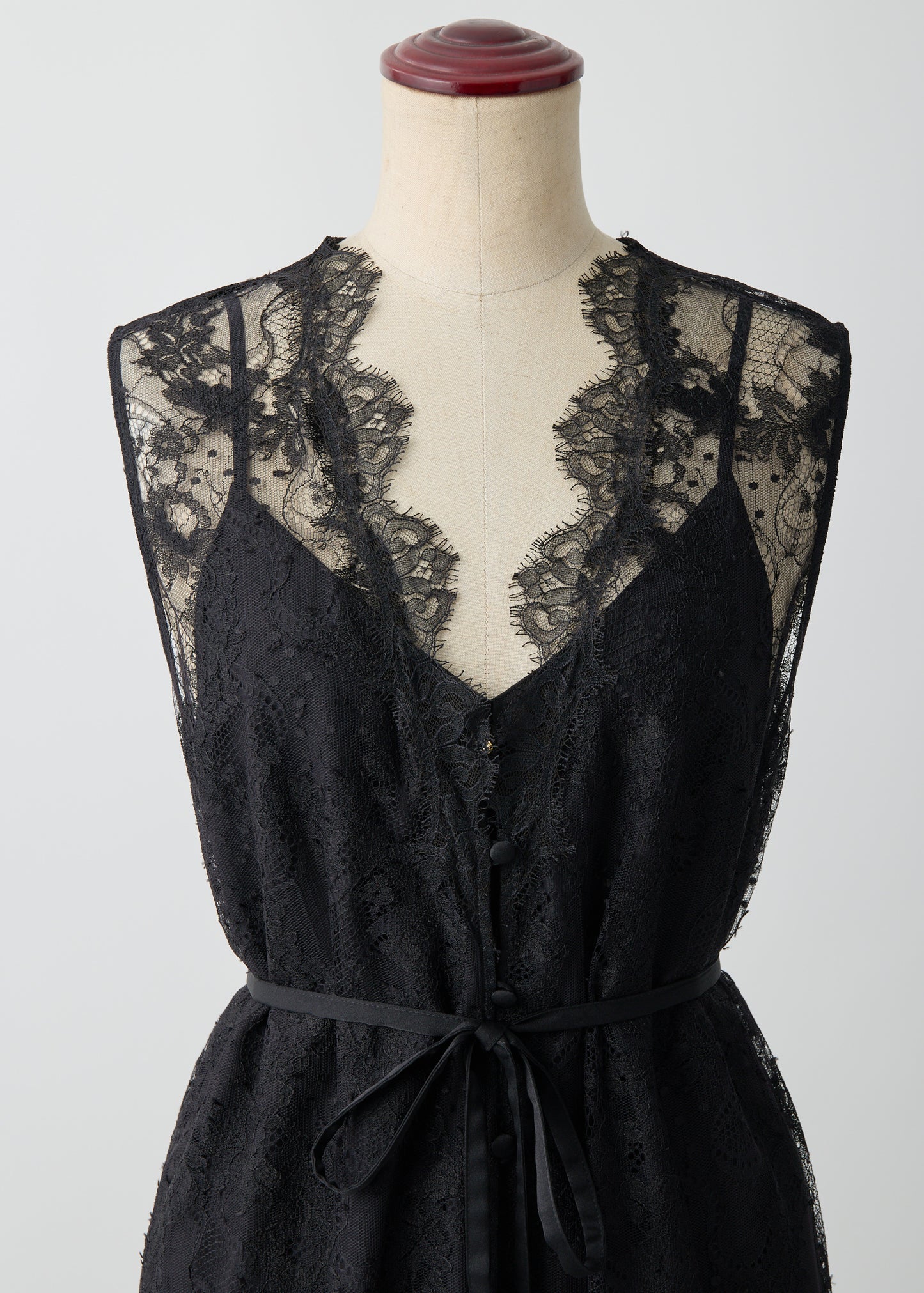受注 Lace/one-piece black【F015-05018】