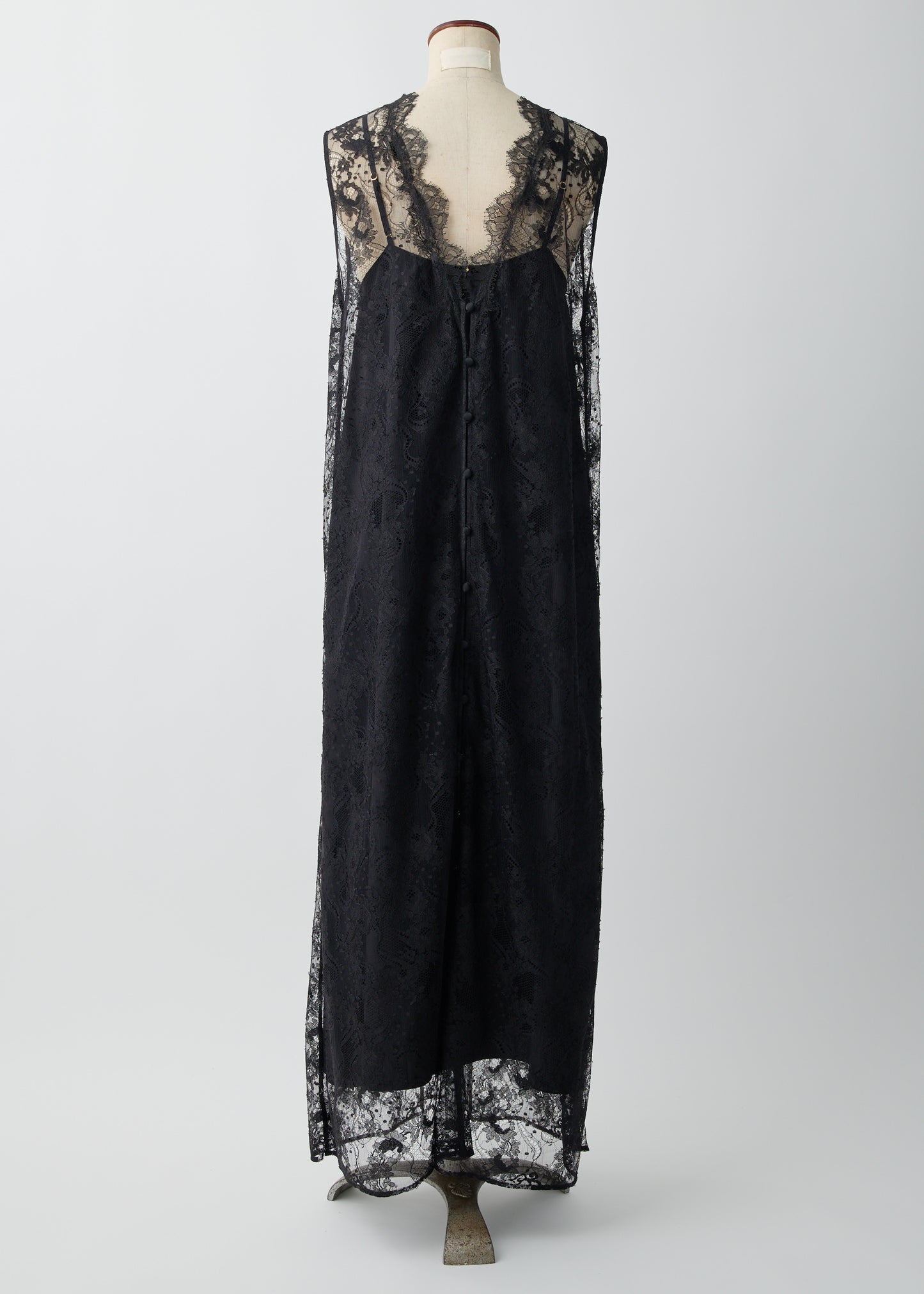 受注 Lace/one-piece black【F015-05018】