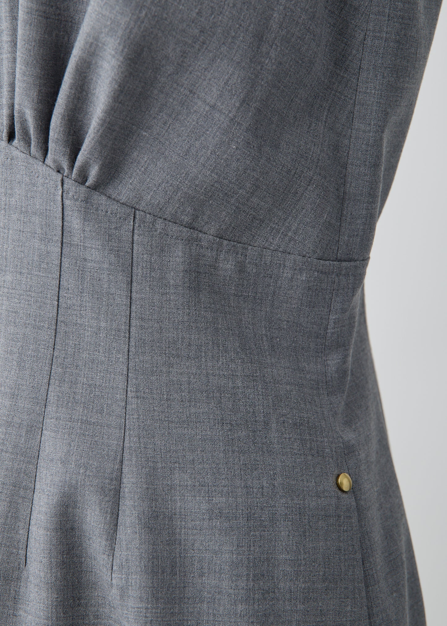 受注 2/80 Wool/one-piece H-gray【F015-05007】
