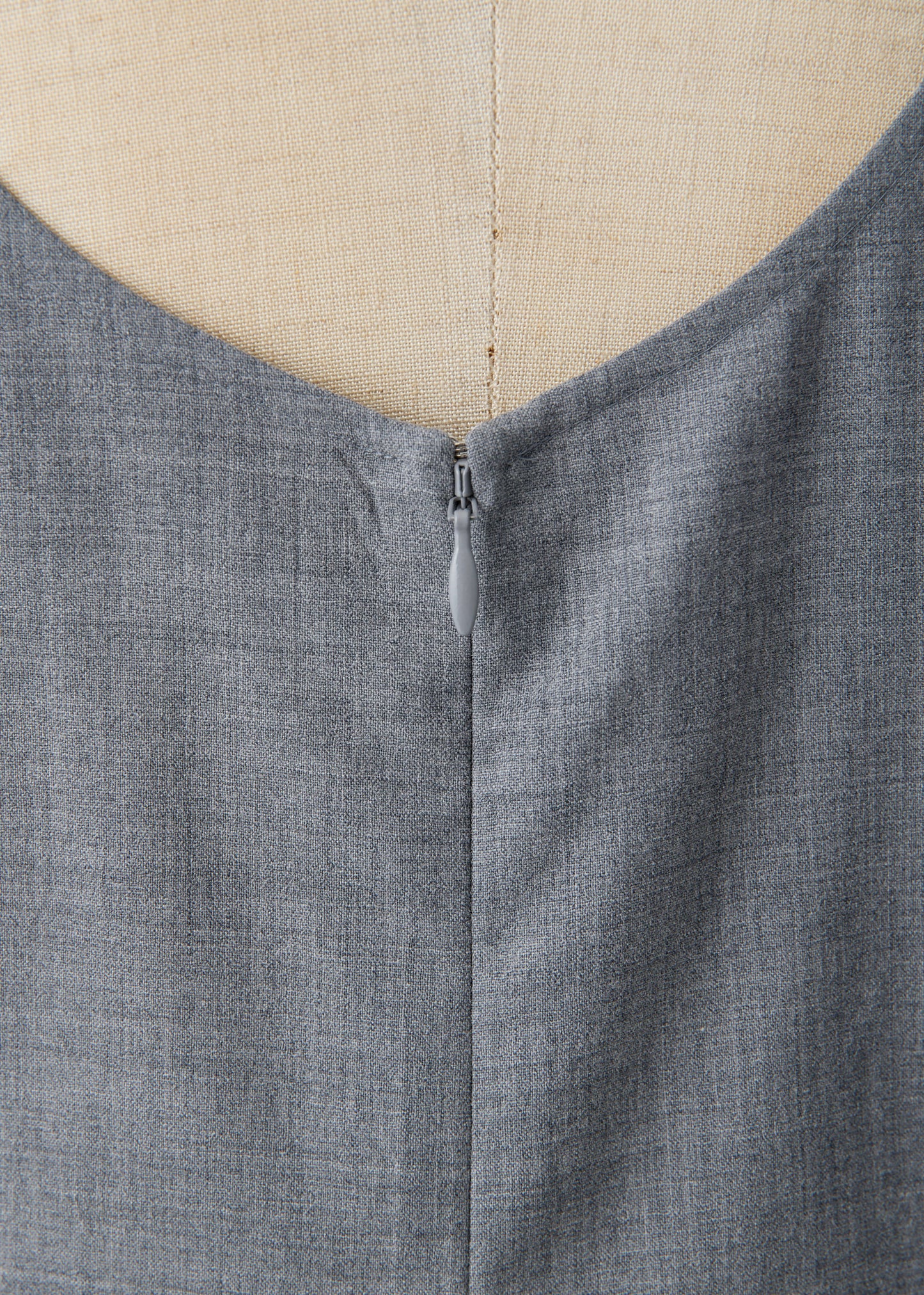 受注 2/80 Wool/one-piece H-gray【F015-05007】