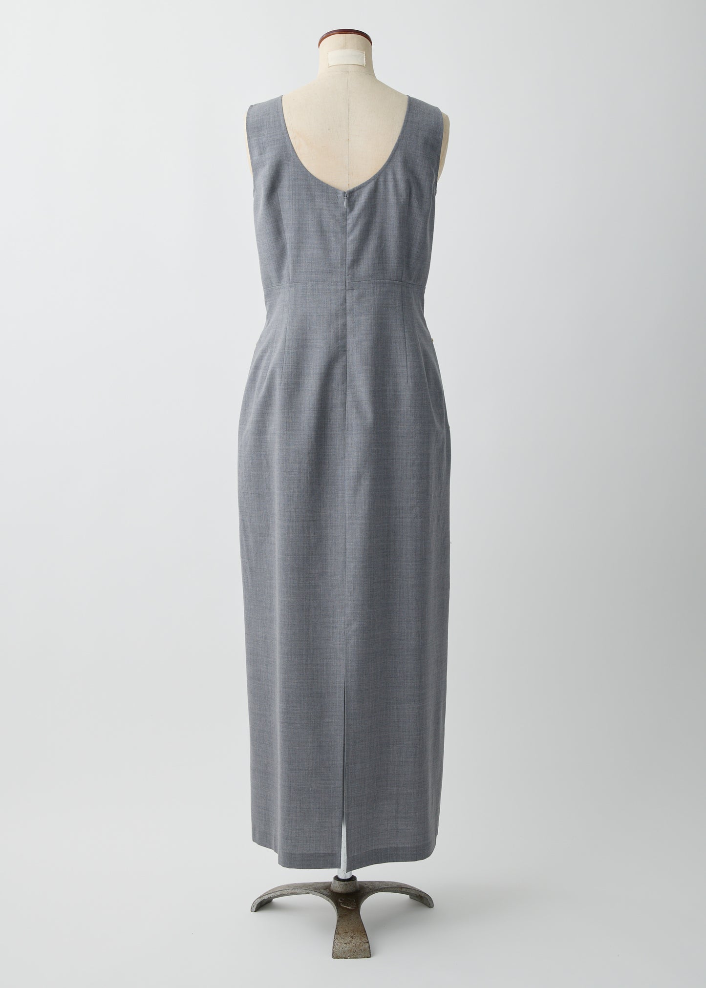 受注 2/80 Wool/one-piece H-gray【F015-05007】