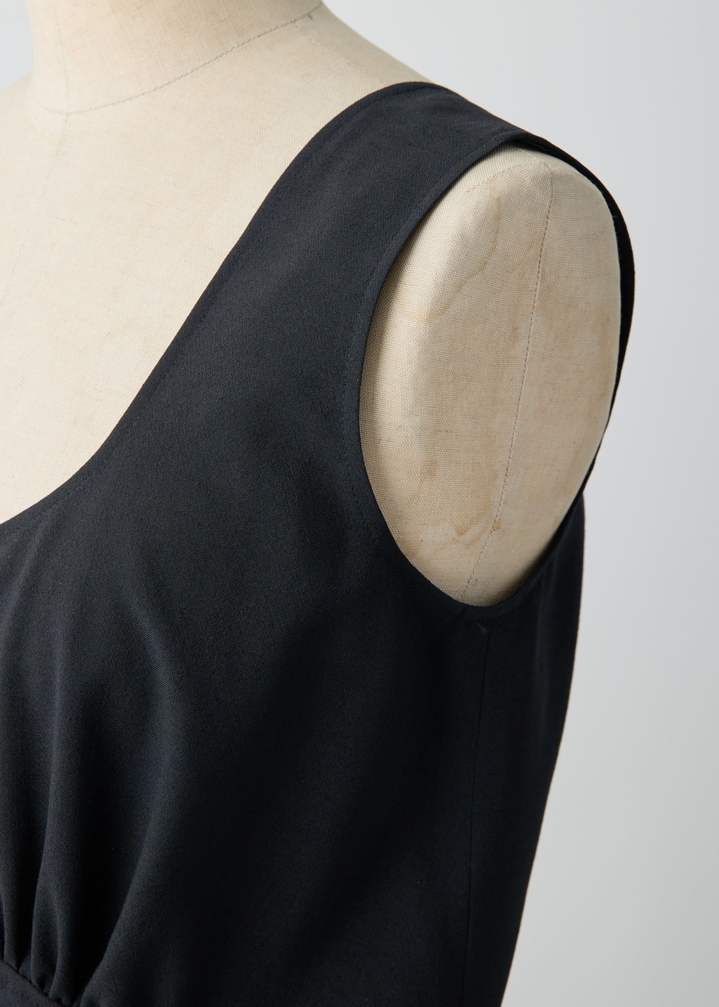 受注 2/80 Wool/one-piece black【F015-05007】