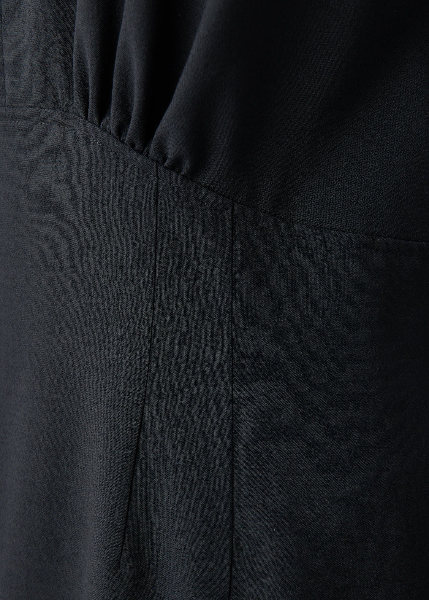 受注 2/80 Wool/one-piece black【F015-05007】