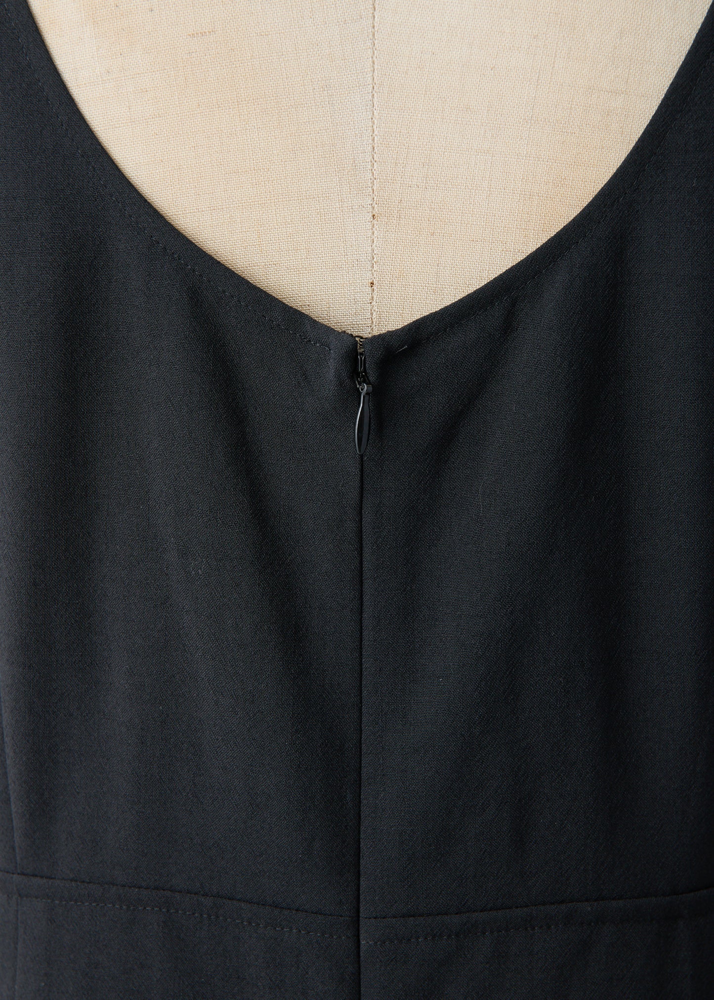 受注 2/80 Wool/one-piece black【F015-05007】