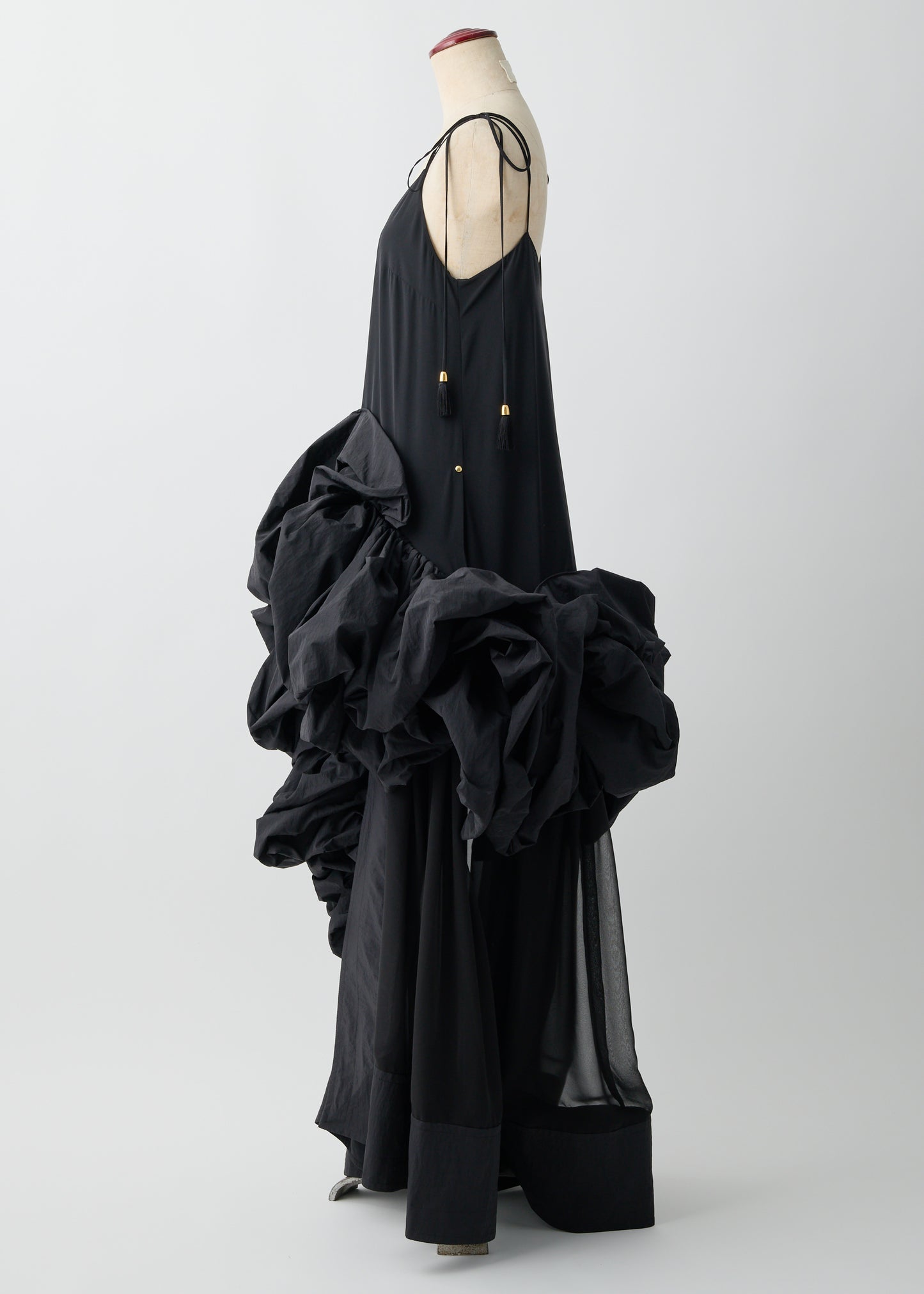 受注 Bloom Voyage/dress black【F015-05024】