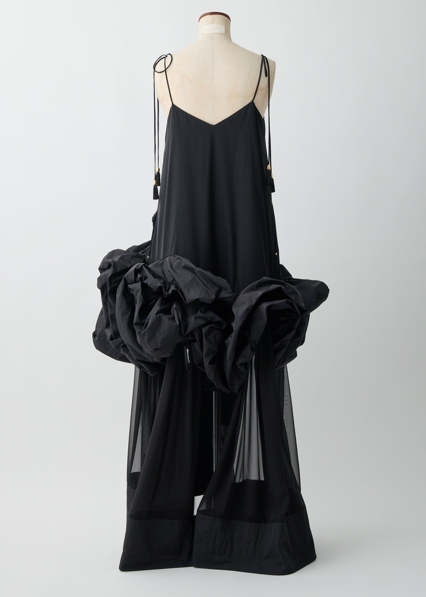 受注 Bloom Voyage/dress black【F015-05024】