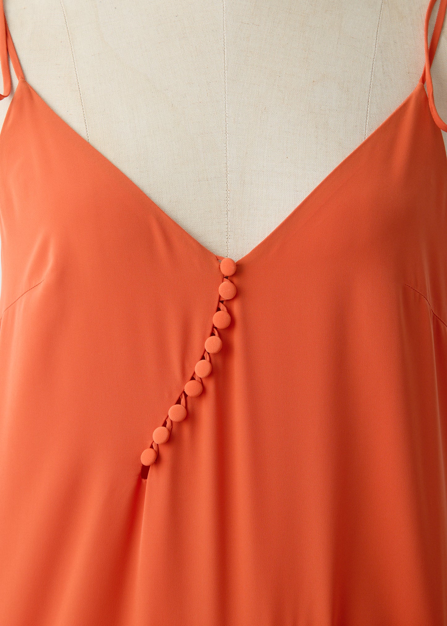 受注 Bloom Voyage/dress orange【F015-05024】