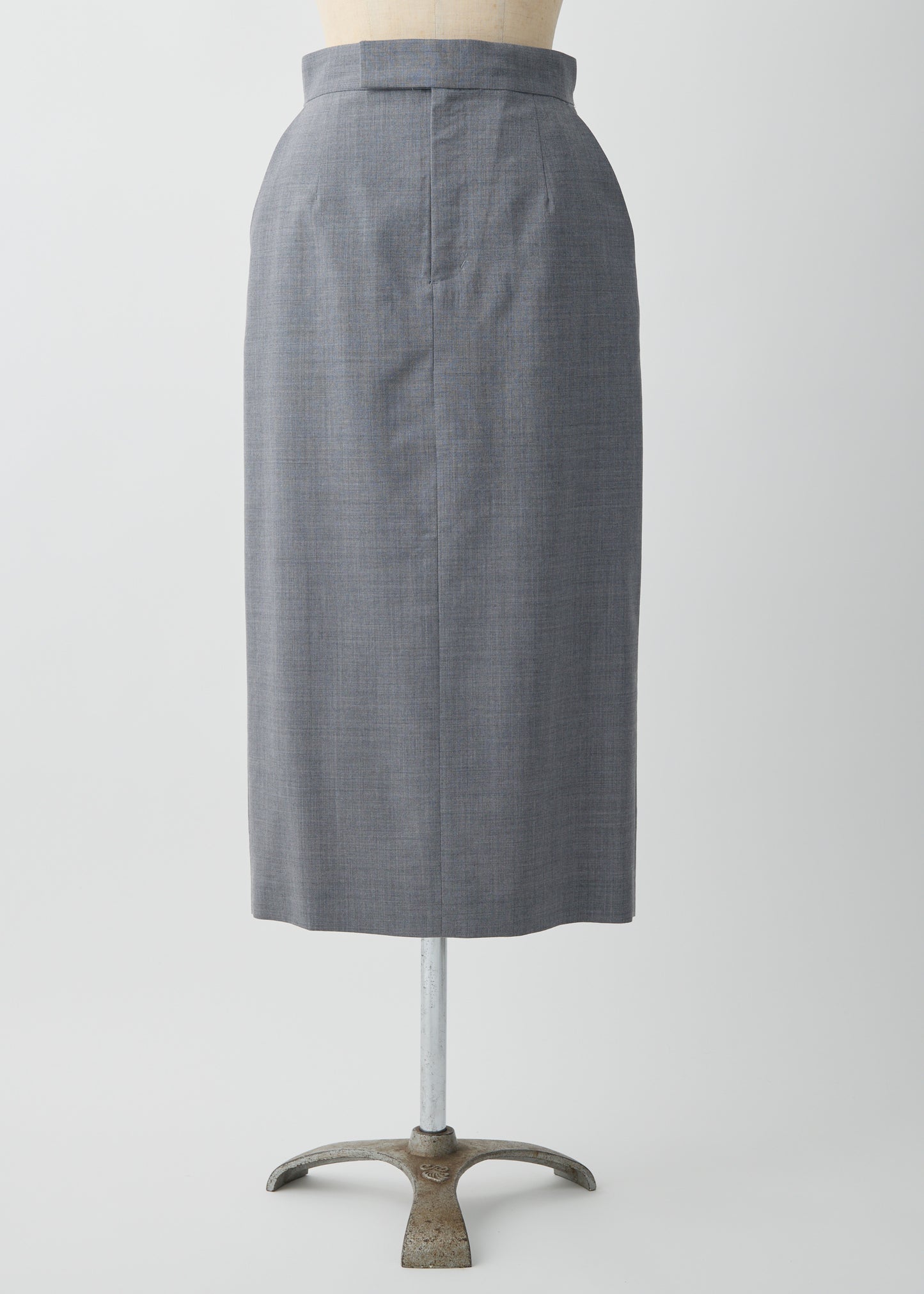 受注 2/80 Wool/skirt H-gray【F015-07006】
