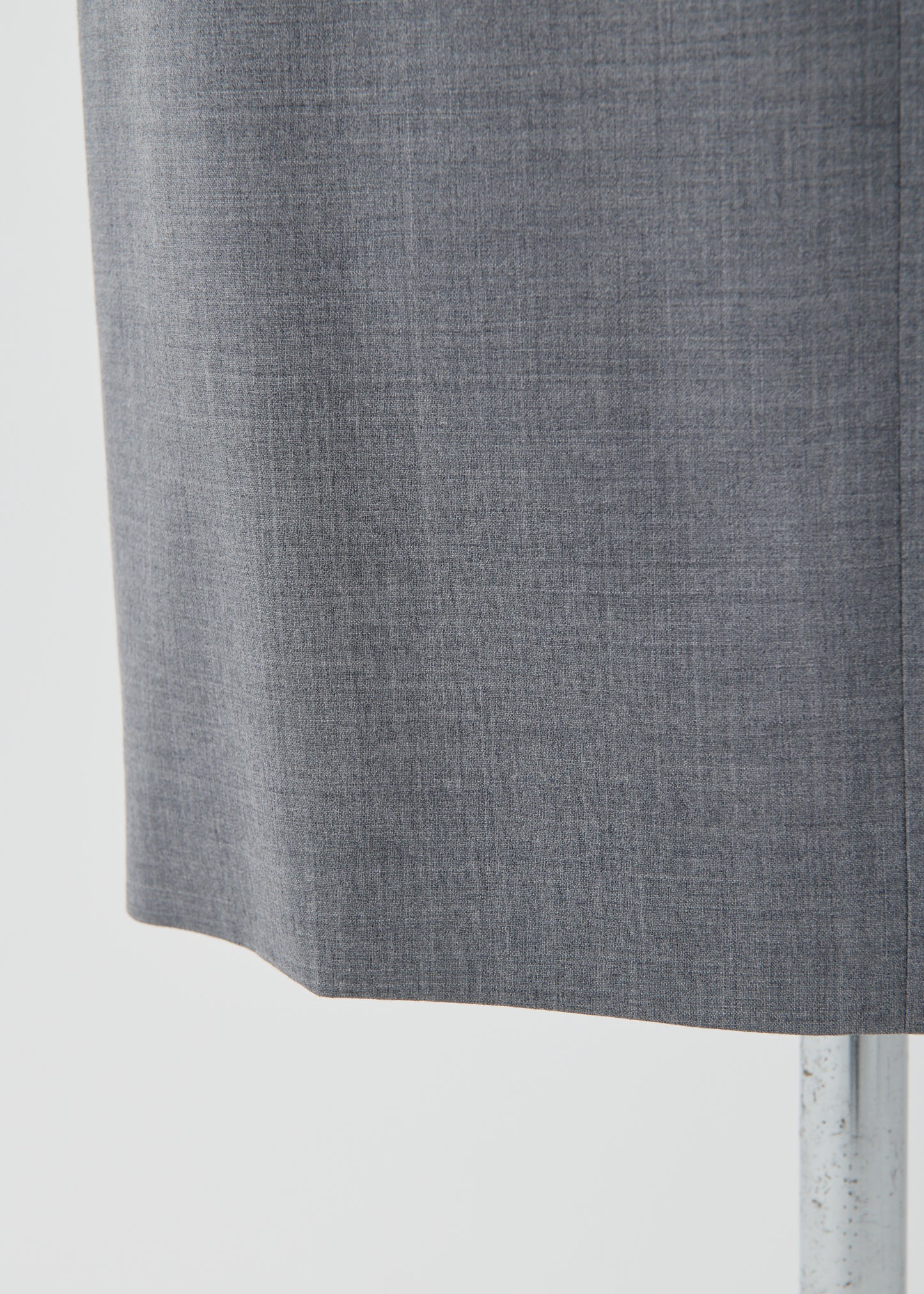 受注 2/80 Wool/skirt H-gray【F015-07006】