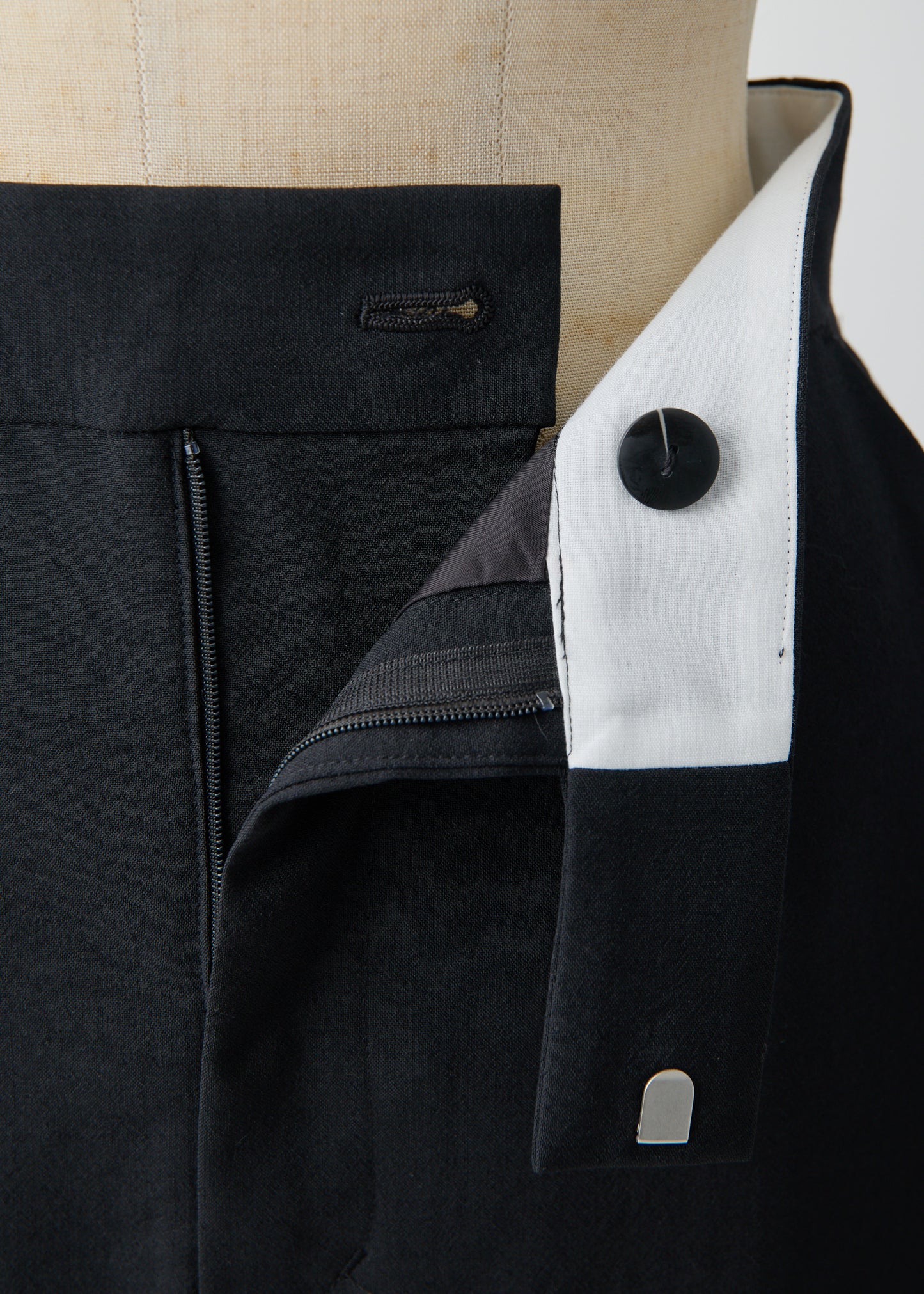 受注 2/80 Wool/skirt black【F015-07006】