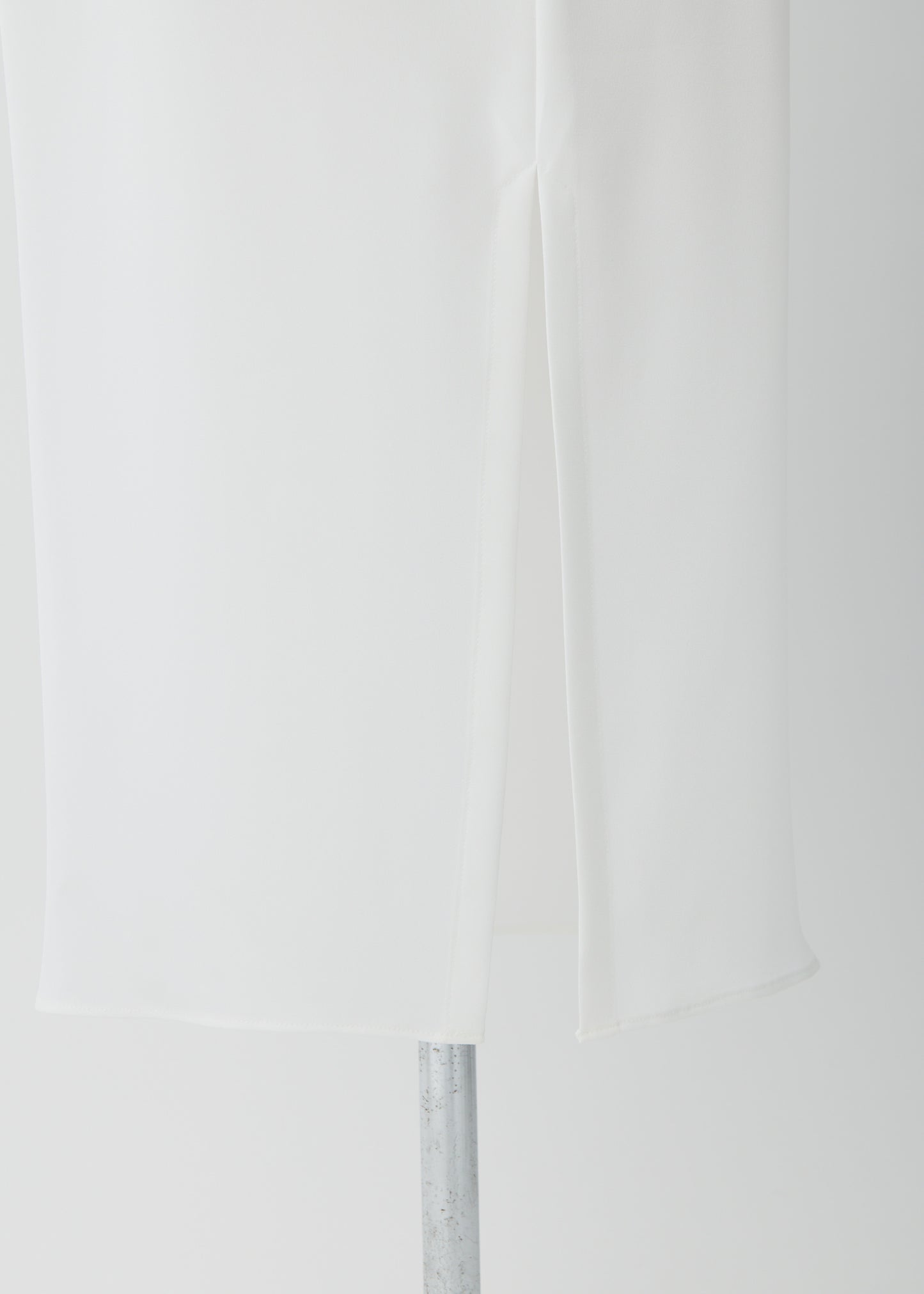 受注 Stretch Twill/skirt white【F015-07015】