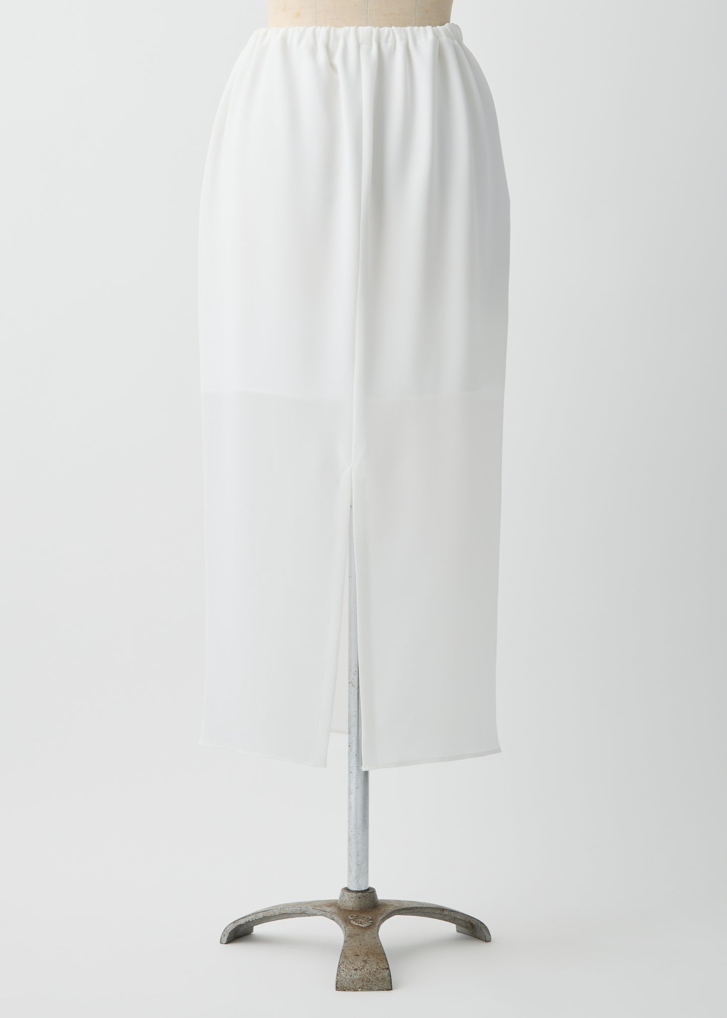 受注 Stretch Twill/skirt white【F015-07015】
