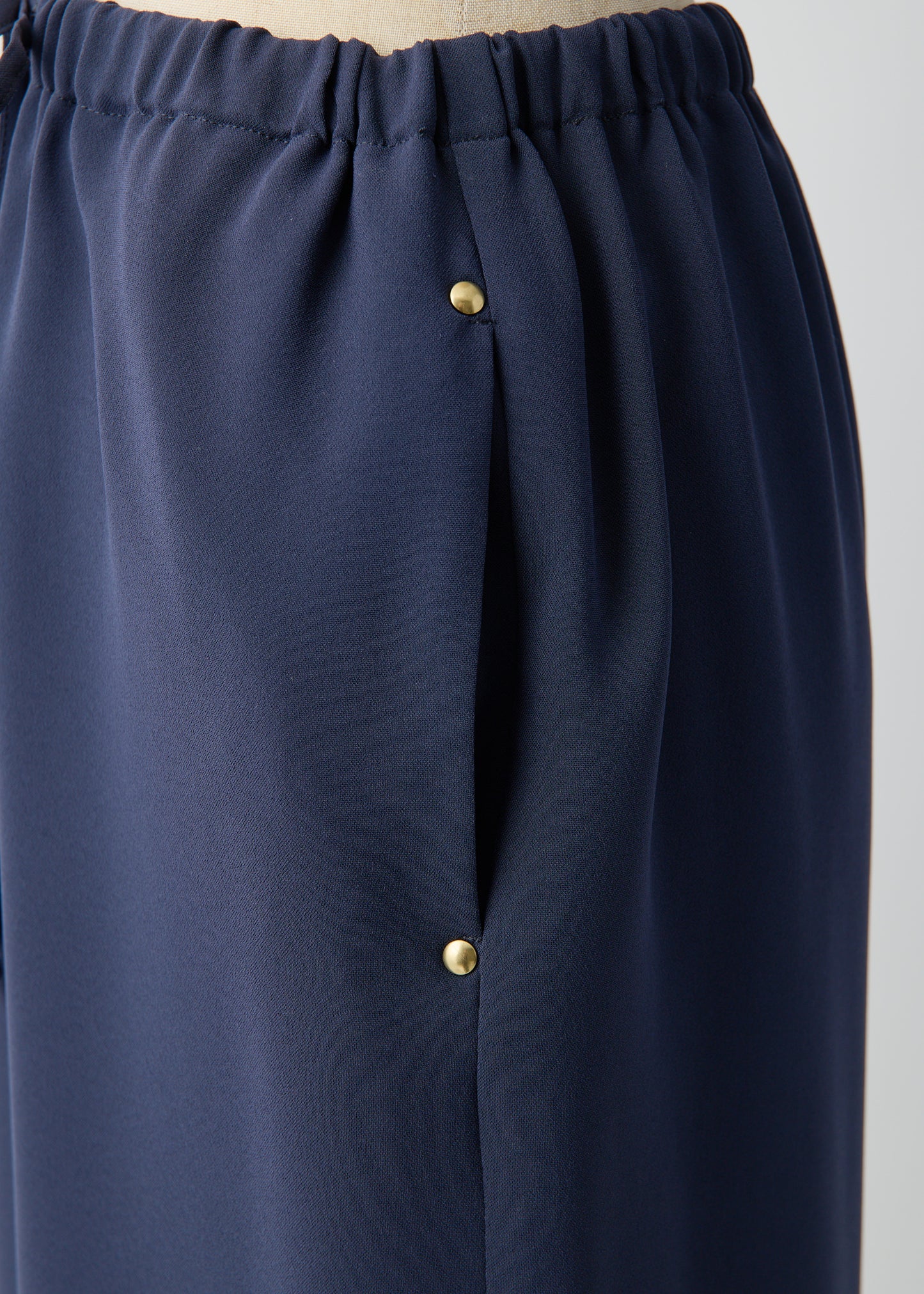 受注 Stretch Twill/skirt navy・black【F015-07015】