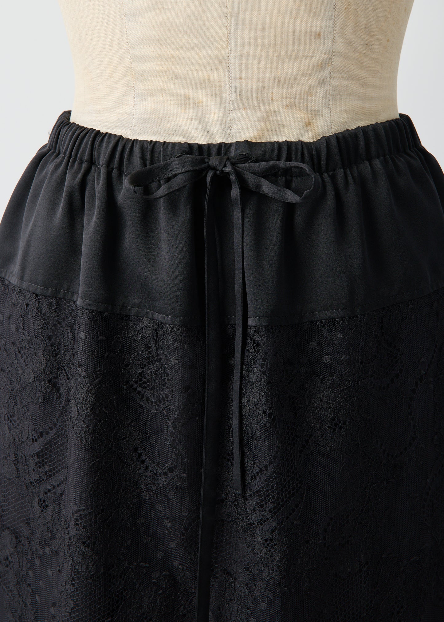 受注 Lace/skirt black【F015-07016】