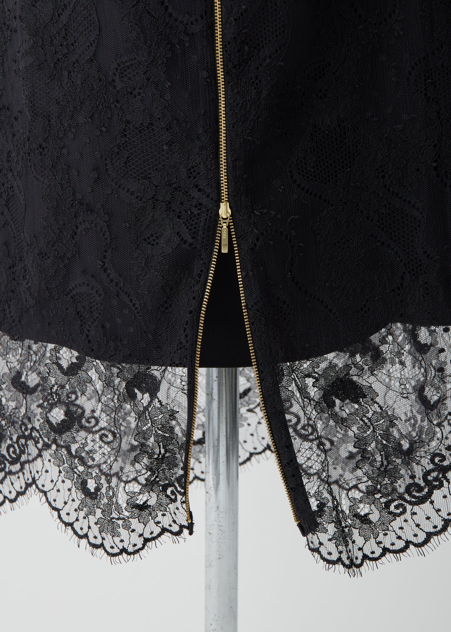 受注 Lace/skirt black【F015-07016】